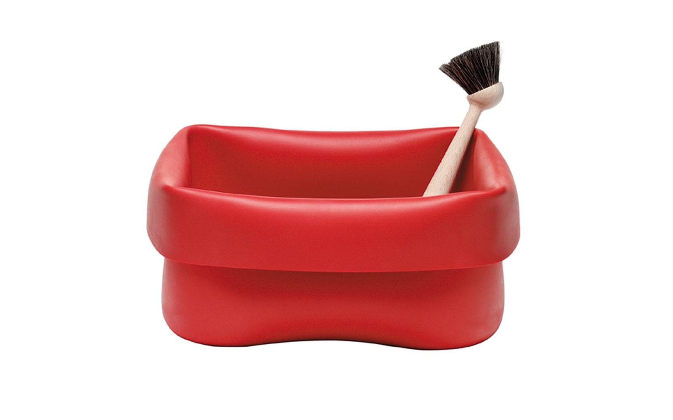 Normann Copenhagen - Washing-Up - Washing Up Bowl & Brush - Red
