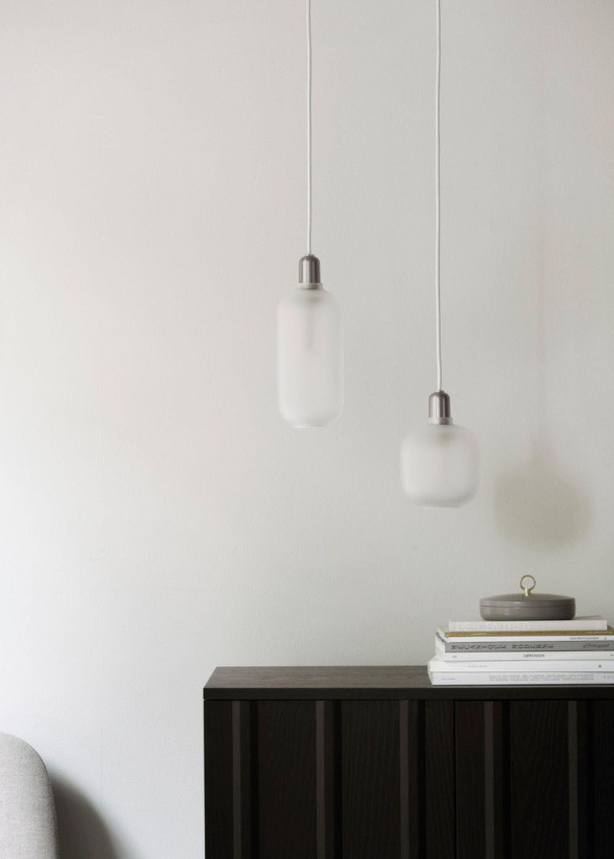 Normann Copenhagen - Pendant Lamp - Amp Lamp - Matt White -Lille