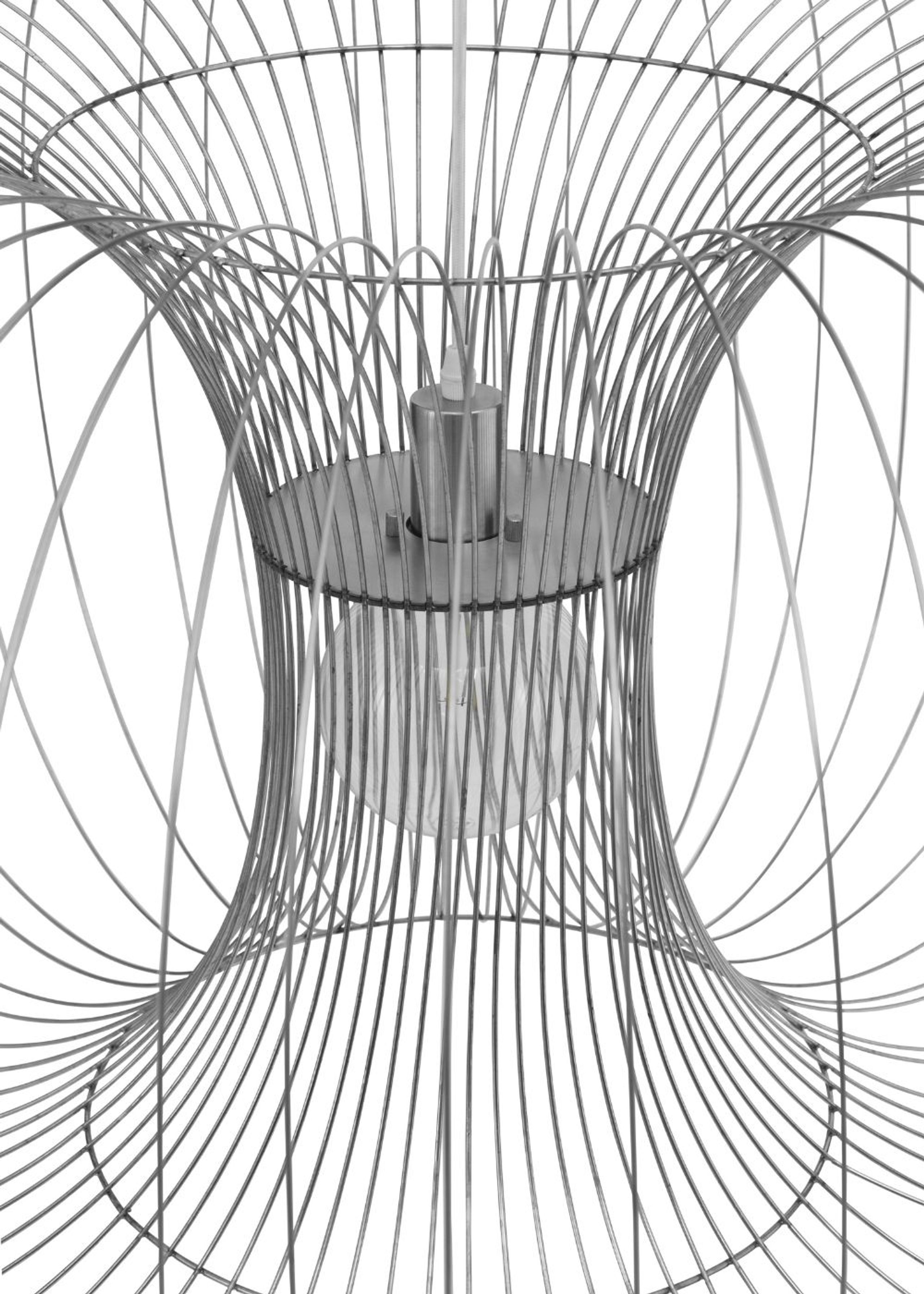 Normann Copenhagen - Pendelleuchte - Coil Lamp - Stainless Steel / M