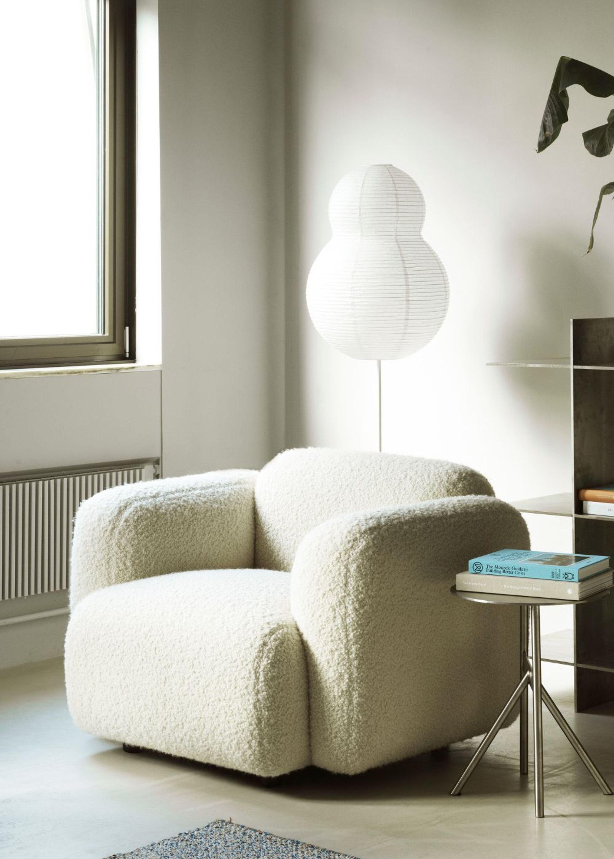 Normann Copenhagen - Pendelleuchte - Puff Lamp - White / Floor Bulb