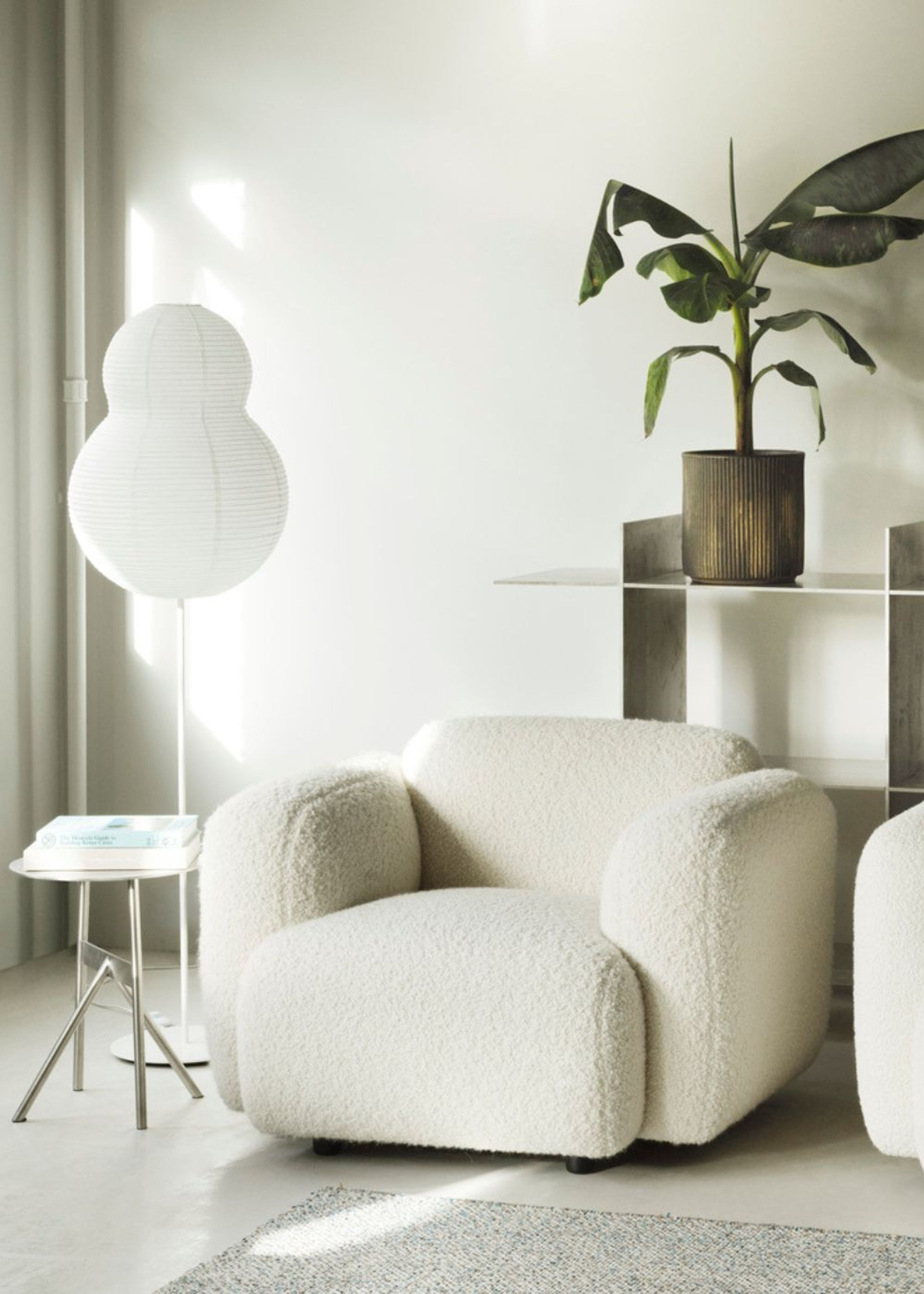 Normann Copenhagen - Pendelleuchte - Puff Lamp - White / Floor Bulb