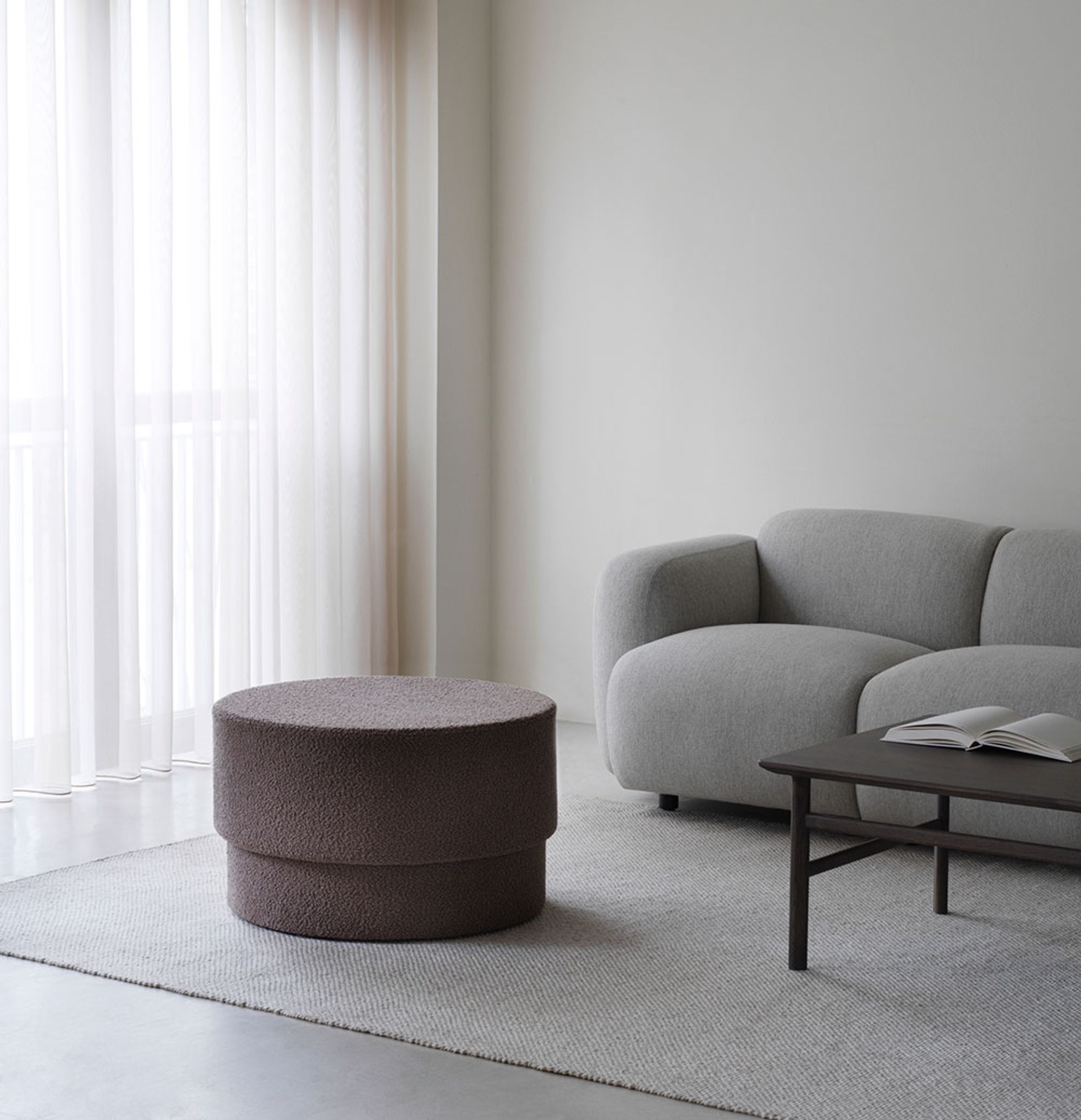 Normann Copenhagen - Pouf - Silo Pouf - Medium - Hallingdal 944