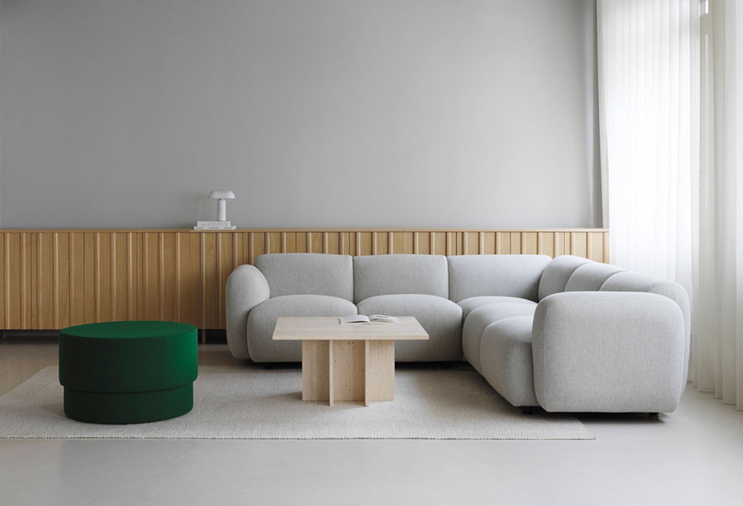 Normann Copenhagen - Pouf - Silo Pouf - Medium - Hallingdal 944
