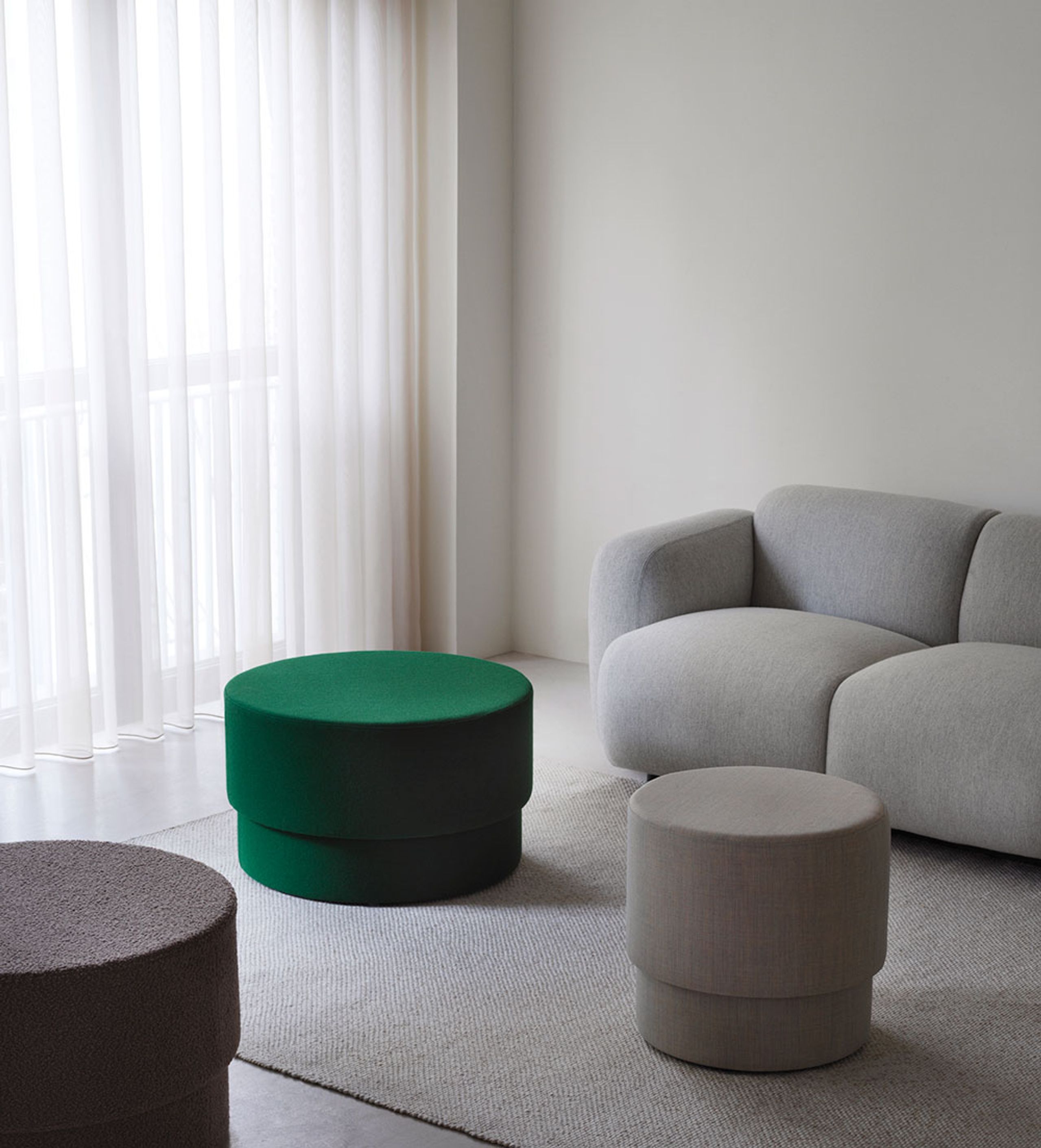 Normann Copenhagen - Pouf - Silo Pouf - Medium - Hallingdal 944
