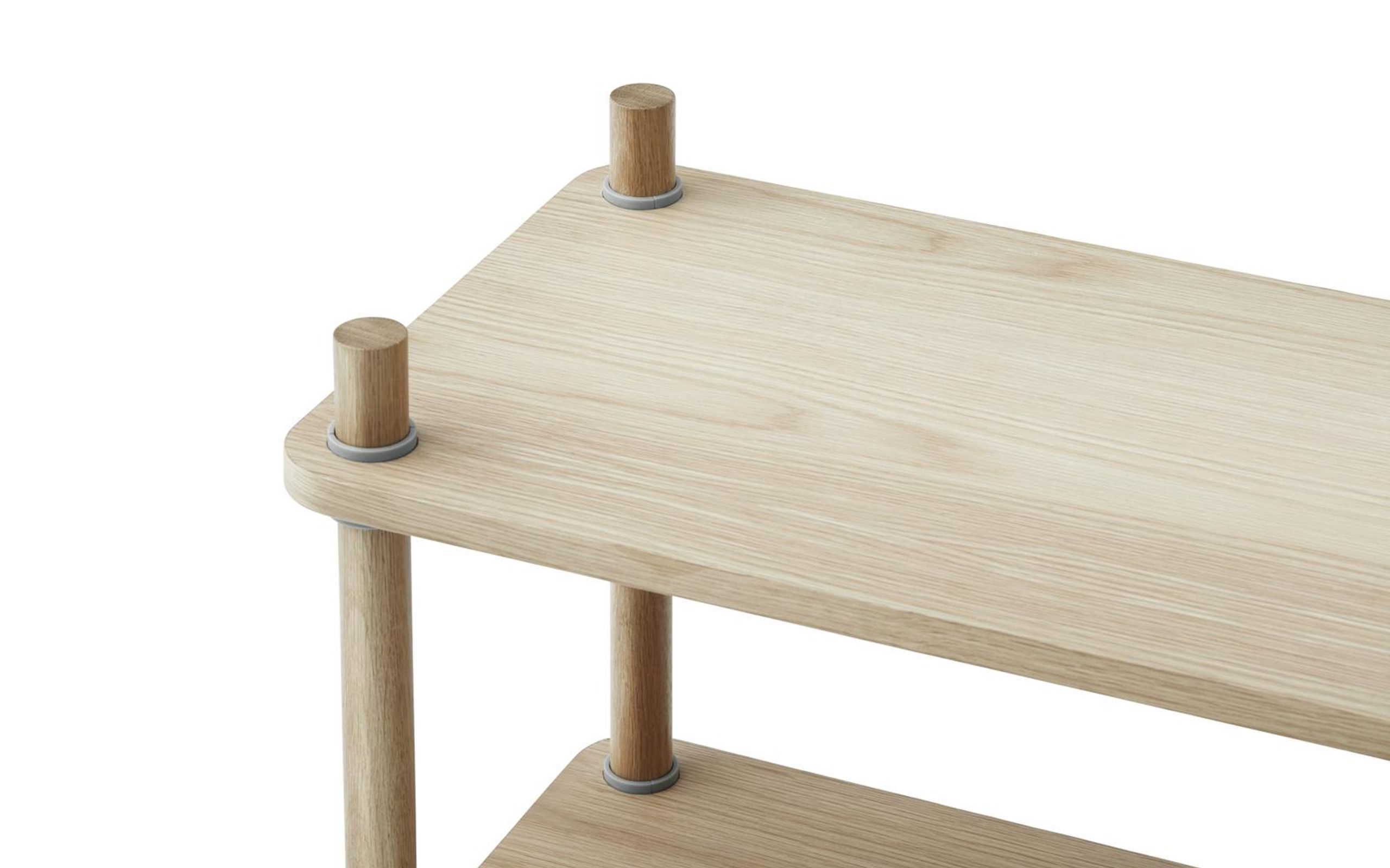 Normann Copenhagen - Stellingen - Jam reol - 6 pile oak / gray