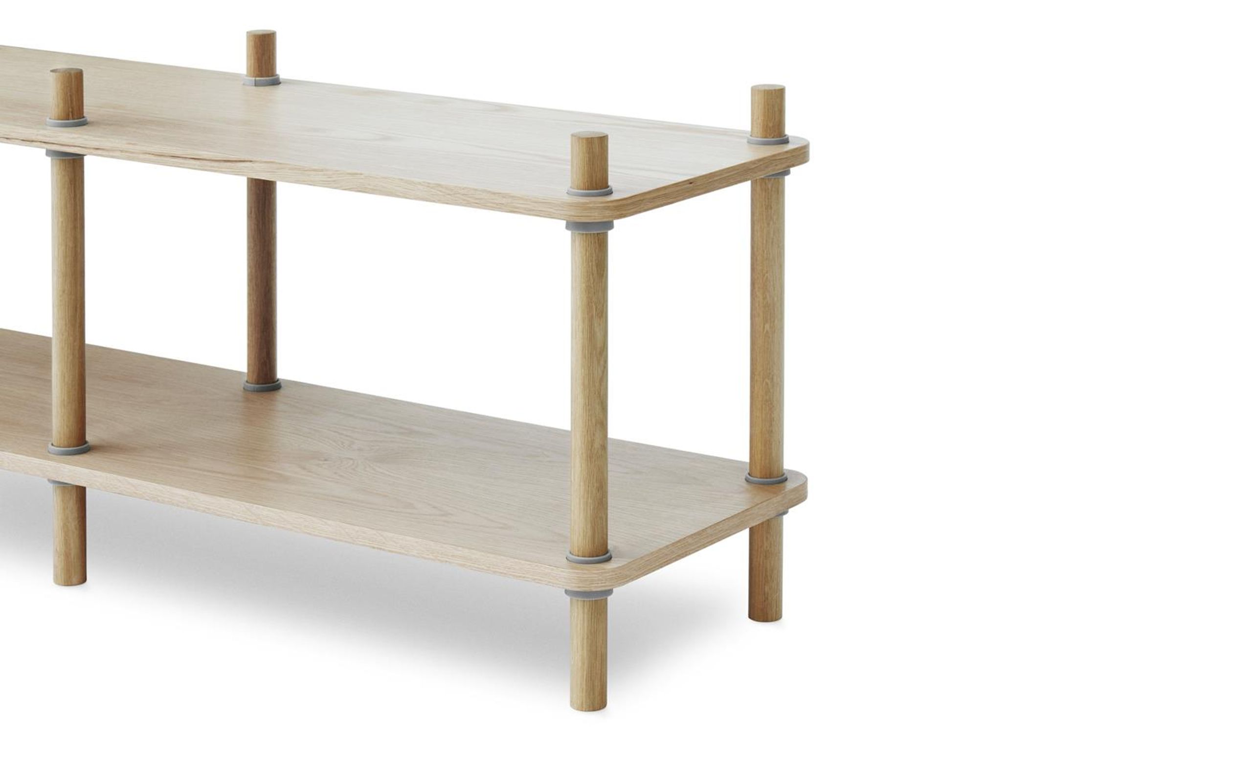Normann Copenhagen - Stellingen - Jam reol - 6 pile oak / gray