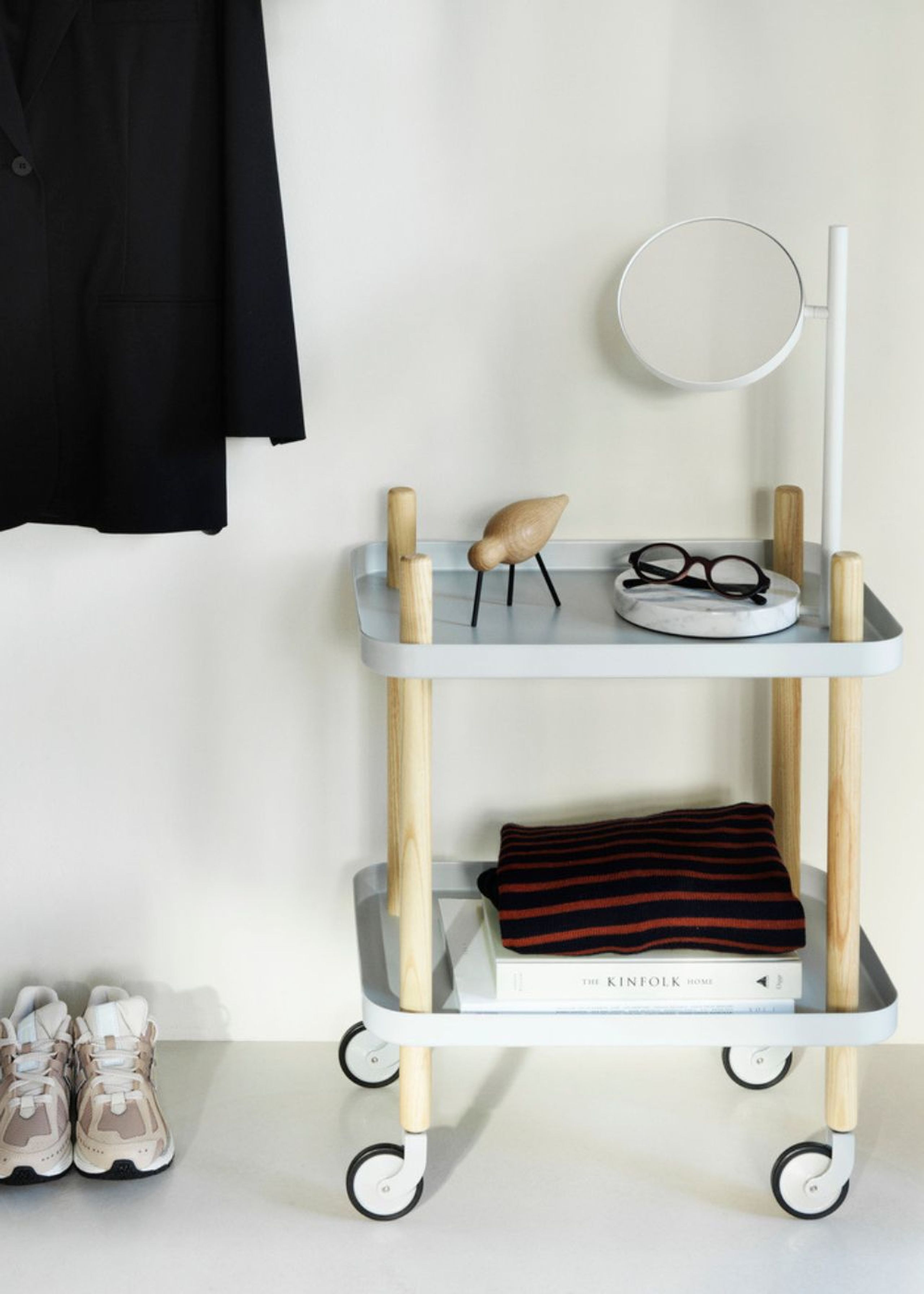 Normann Copenhagen - Rullebord - Block Table - Hvid