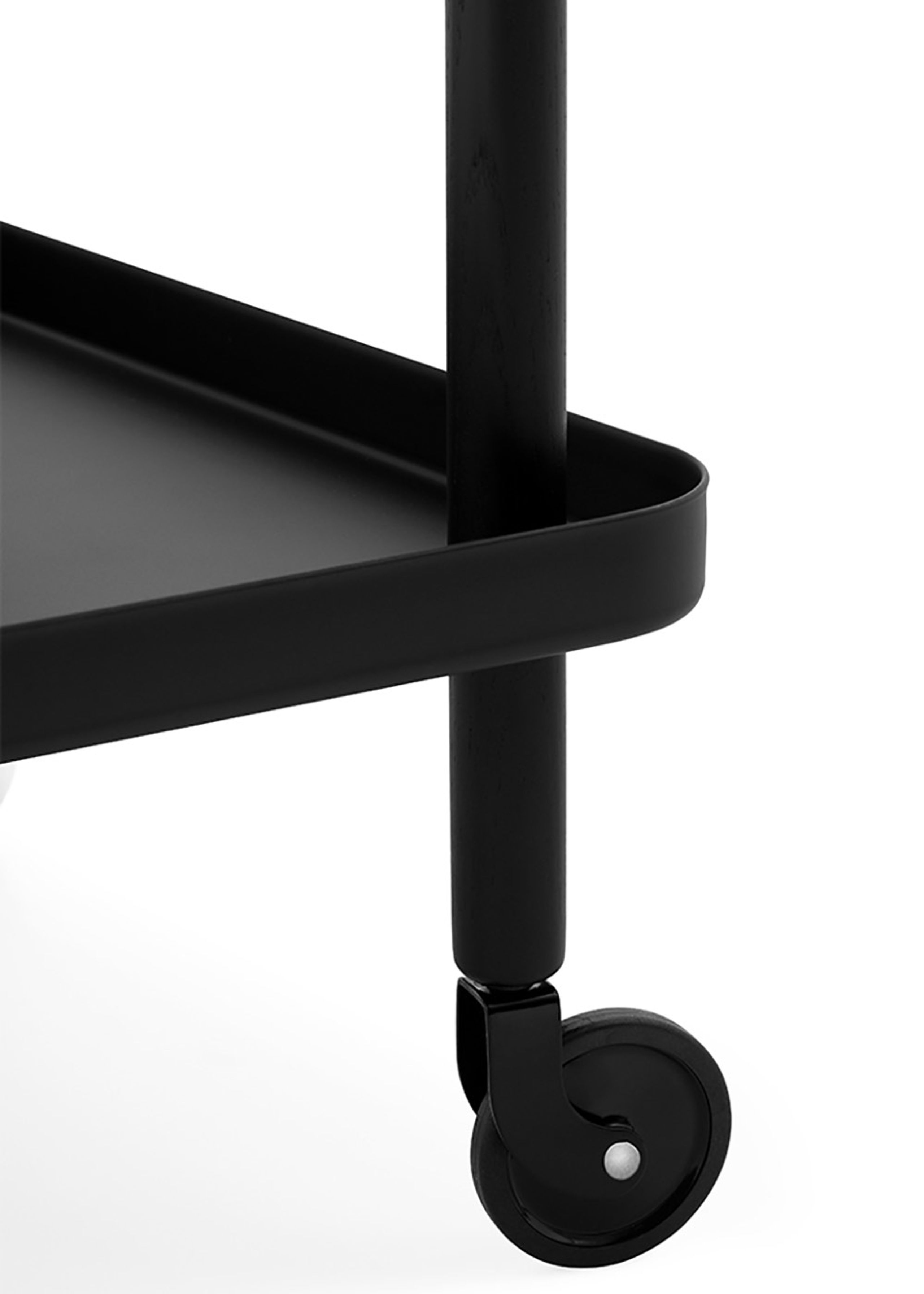 Normann Copenhagen - Trolley Table - Block Table - Black / Black