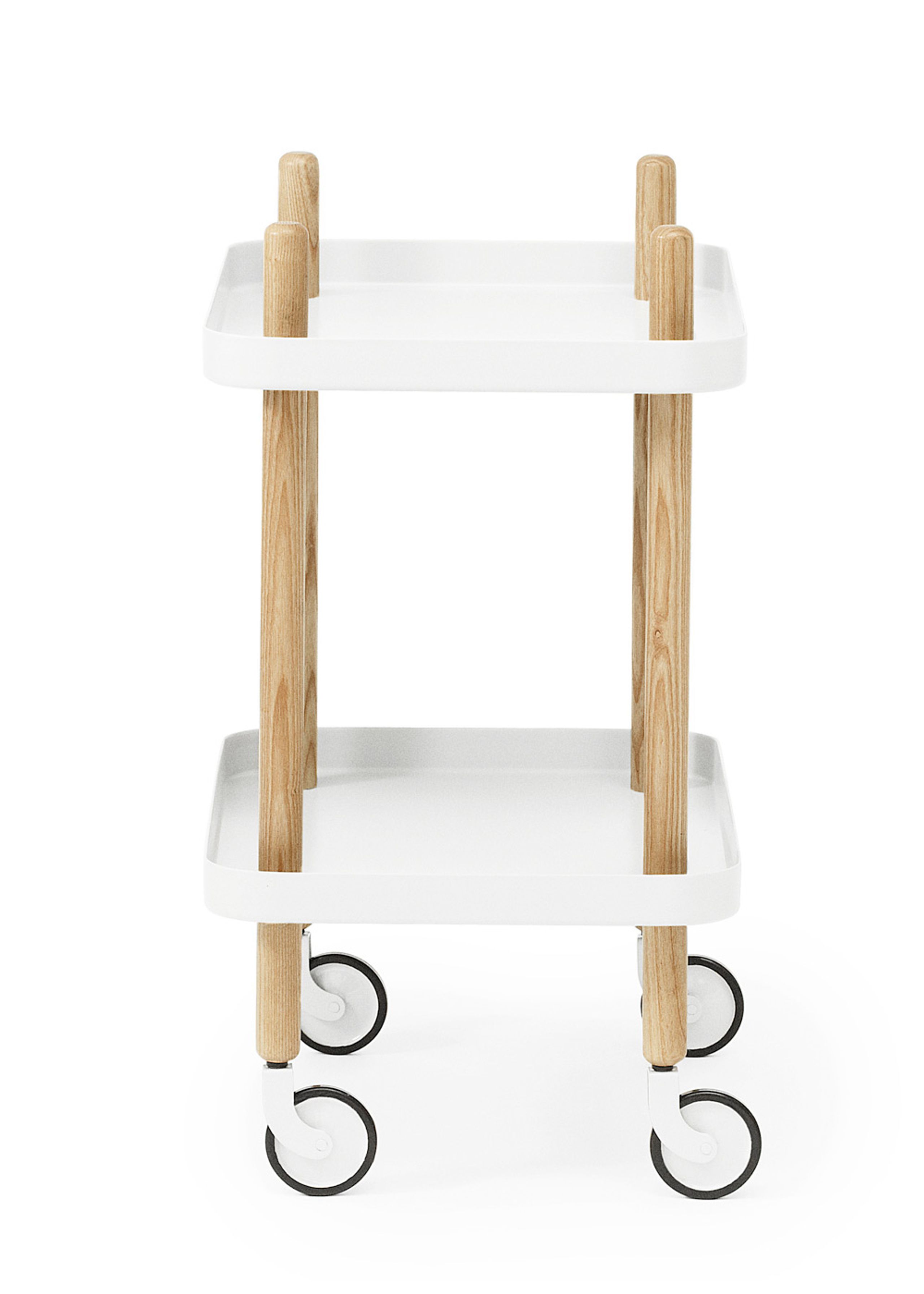 Normann Copenhagen - Rullebord - Block Table - Hvid