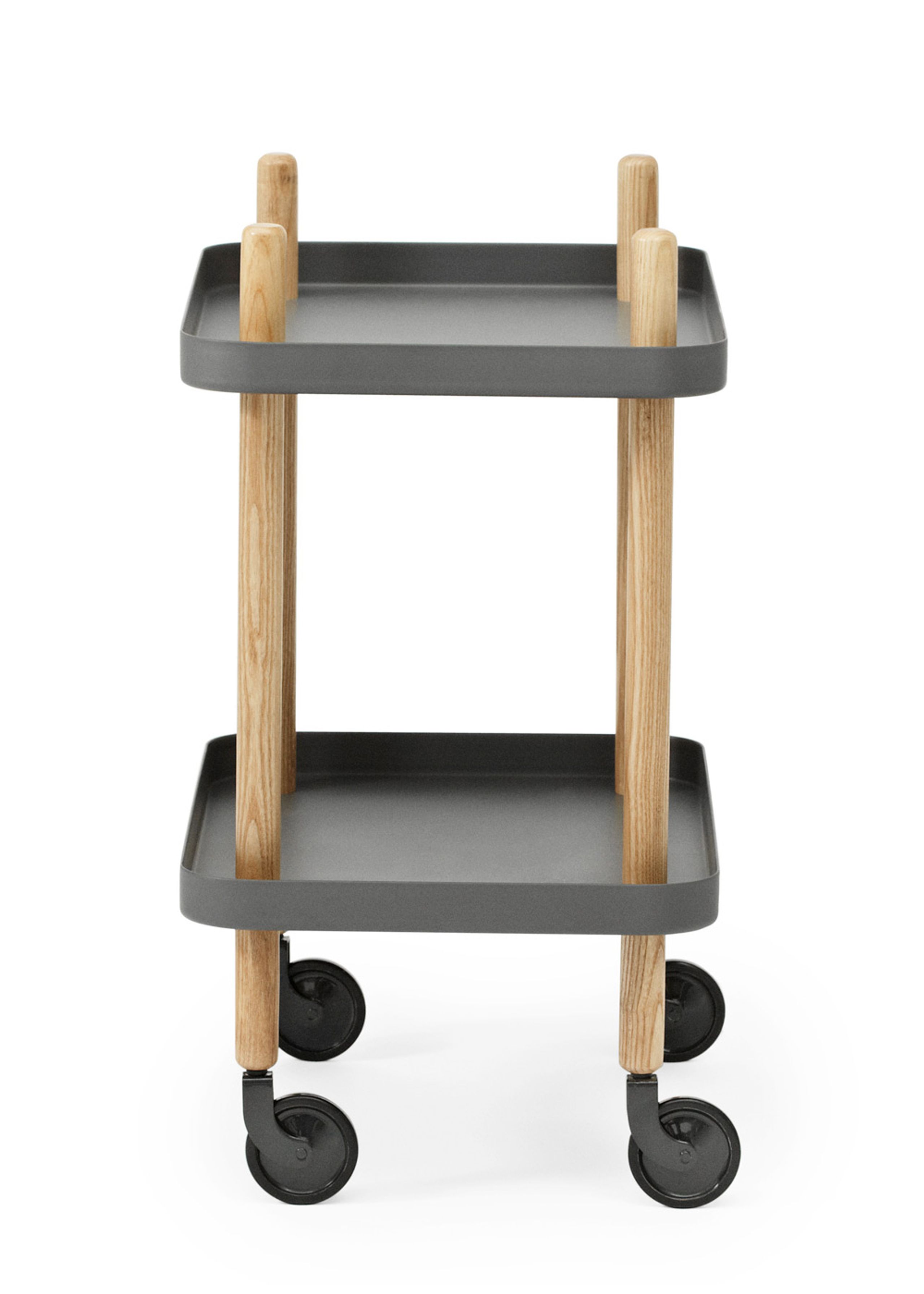 Normann Copenhagen - Rullebord - Block Table - Mørkegrå
