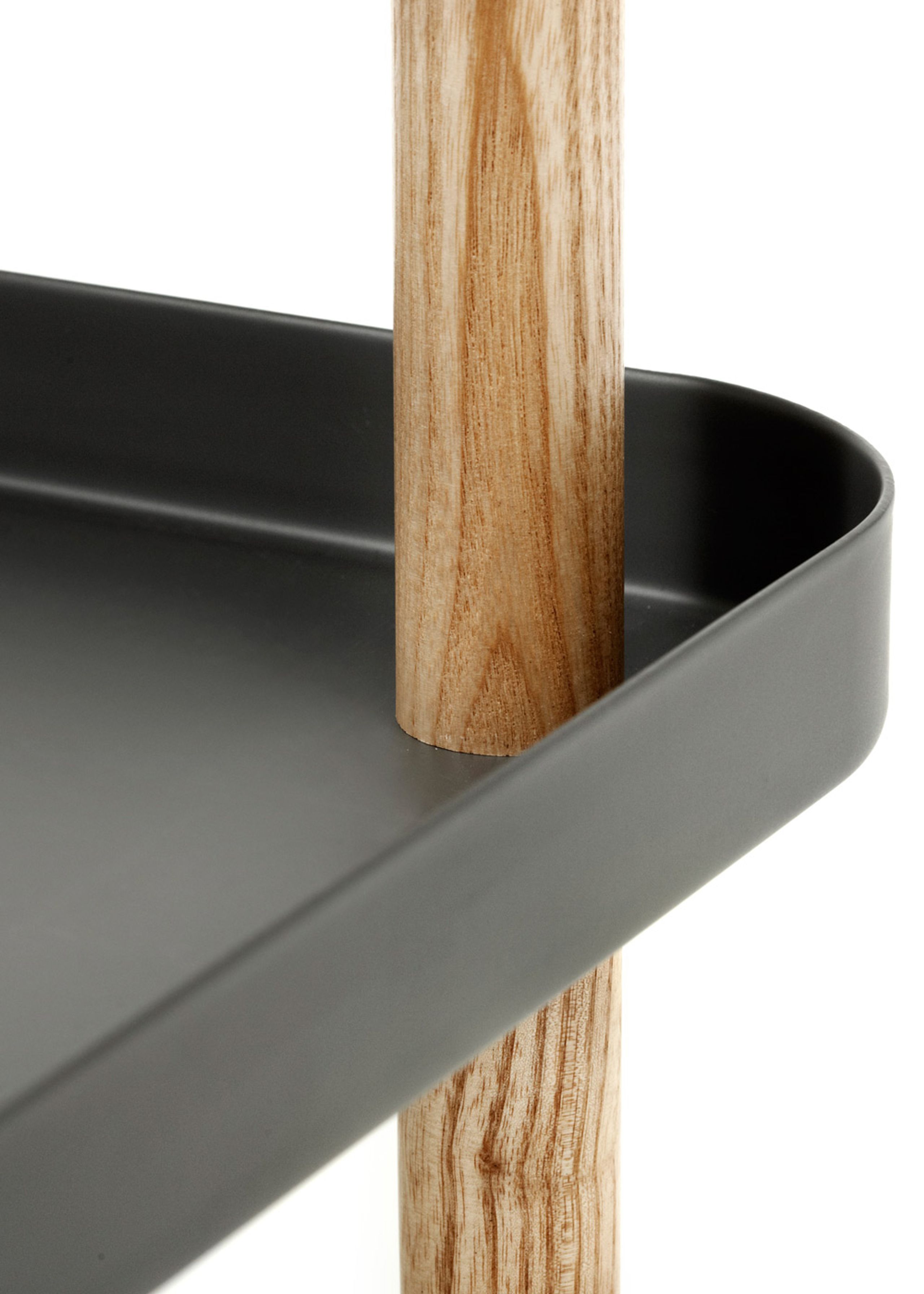 Normann Copenhagen - Rullebord - Block Table - Mørkegrå