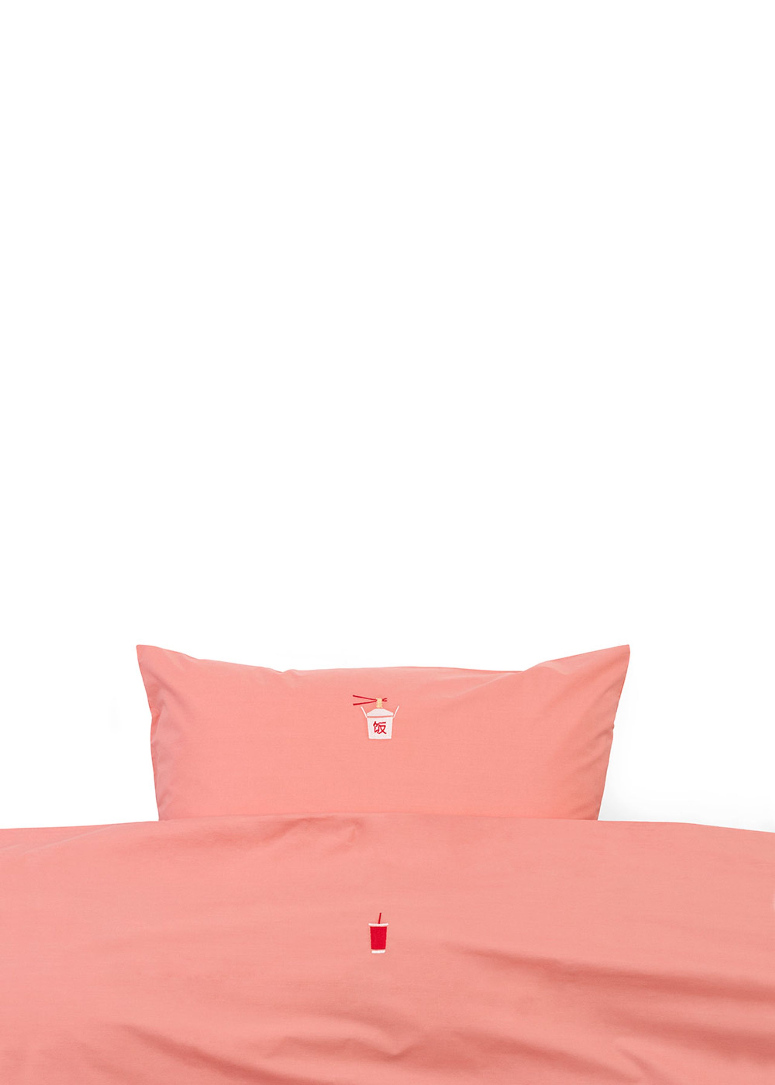 Normann Copenhagen - Sengesæt - Snooze - Happy Hangover Coral