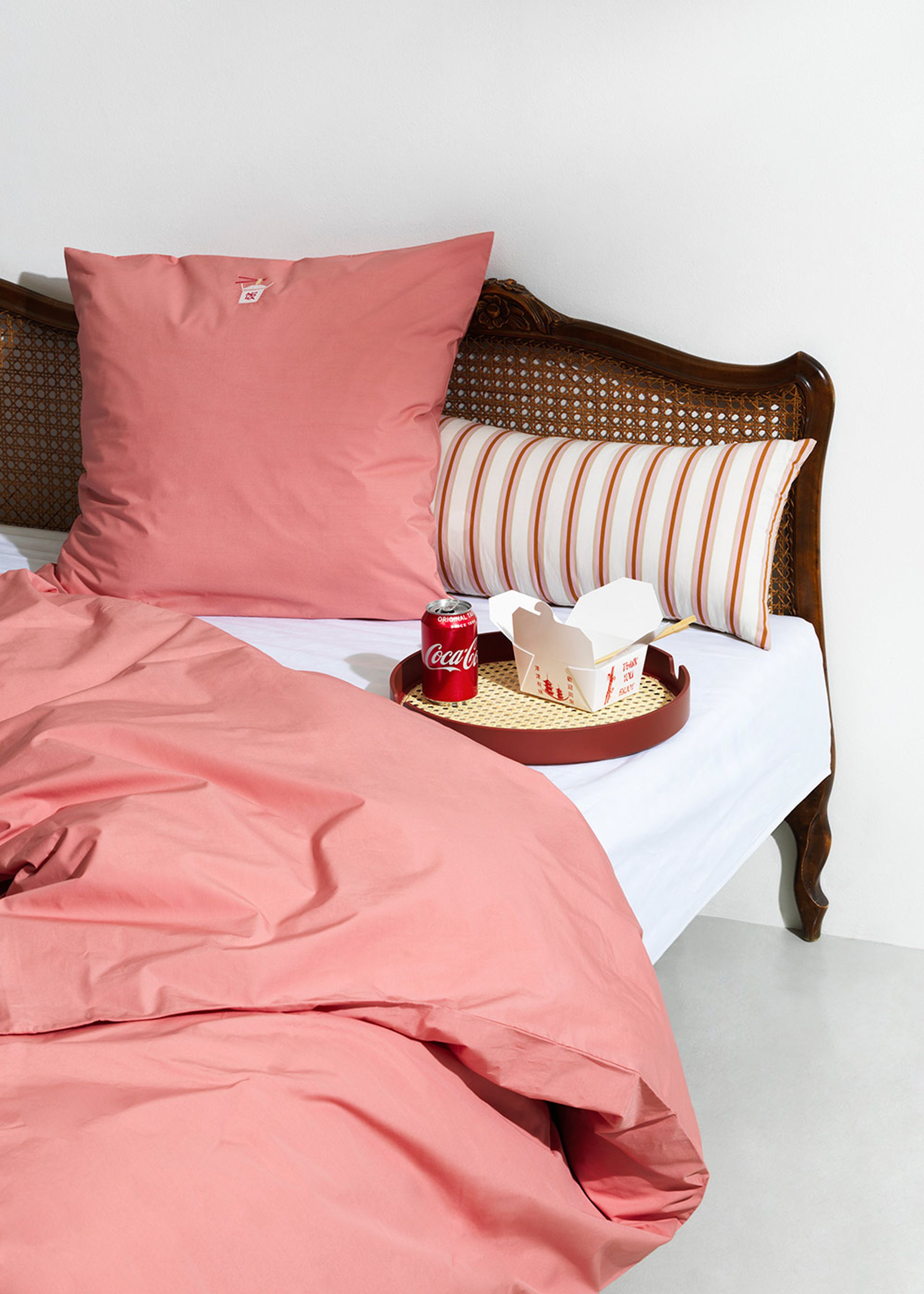Normann Copenhagen - Sengesæt - Snooze - Happy Hangover Coral