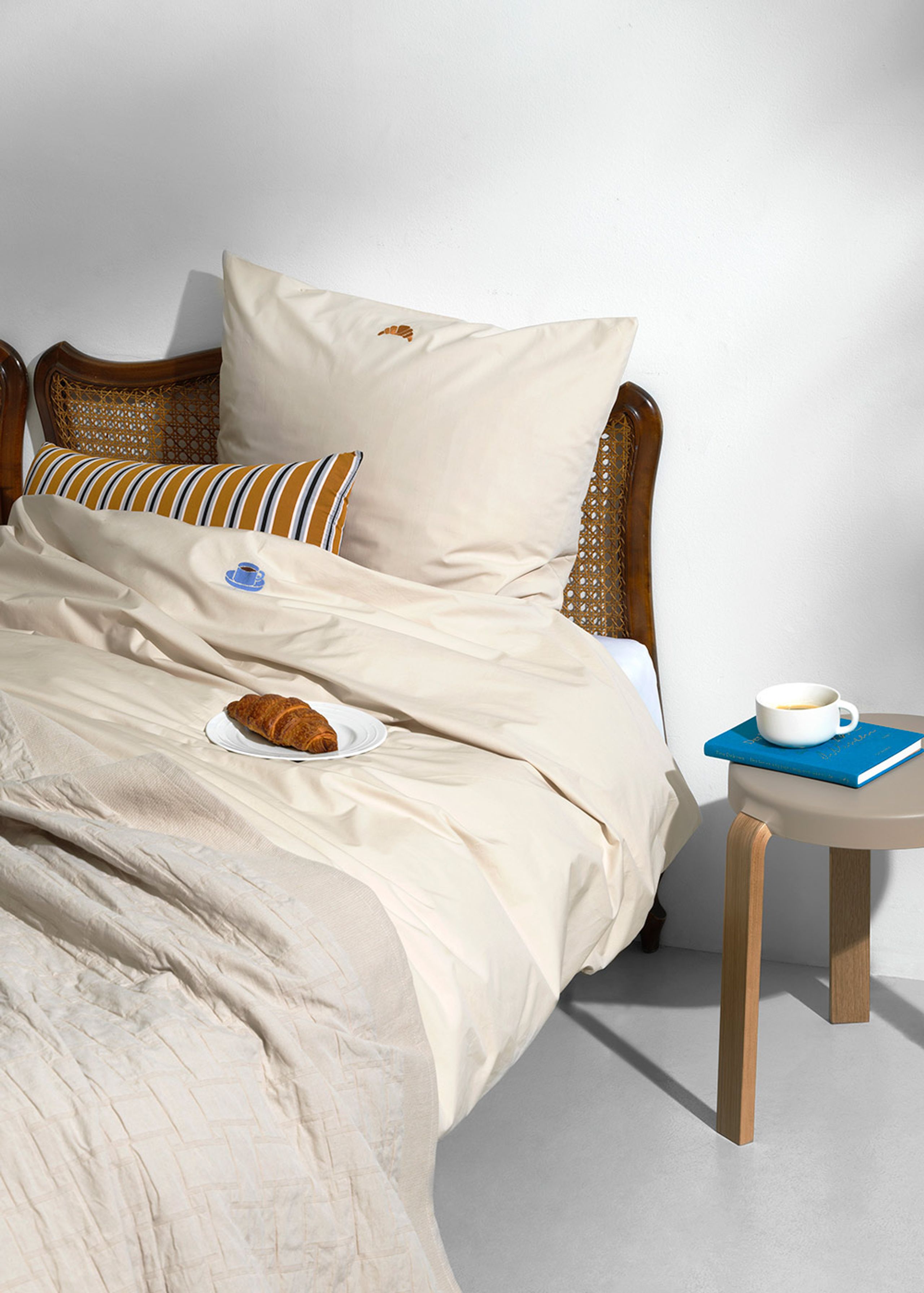 Normann Copenhagen - Sengesæt - Snooze - Lazy Morning Warm Grey