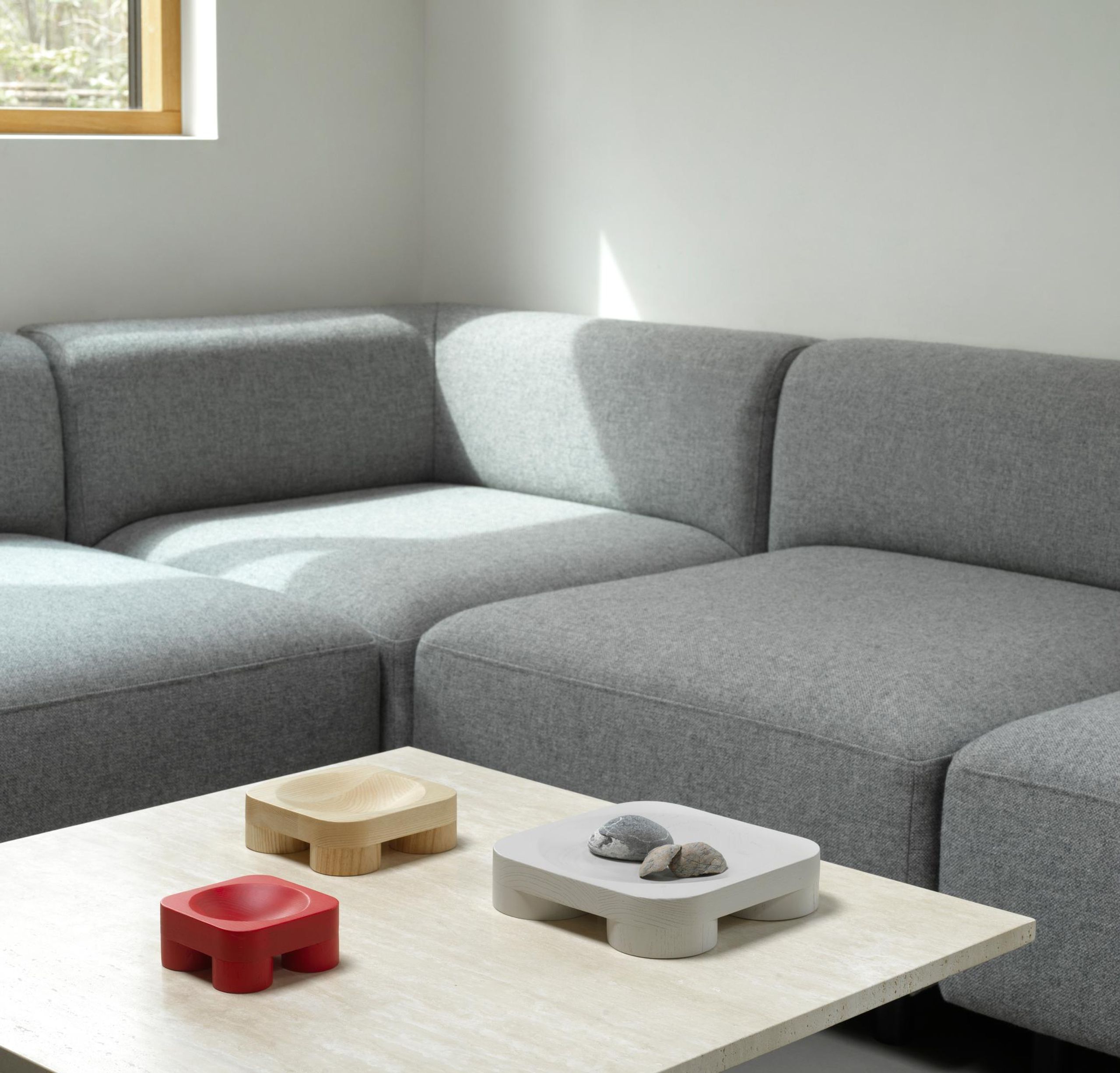 Normann Copenhagen - Serving bowl - Chub Bowl - Warm Grey