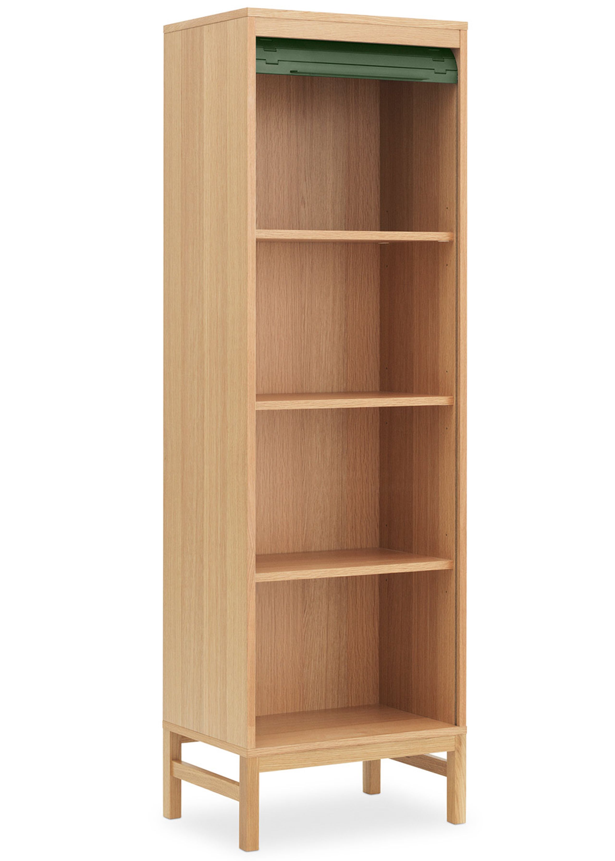 Normann Copenhagen - Skab - Jalousi Cabinet - Mørkegrøn / Høj
