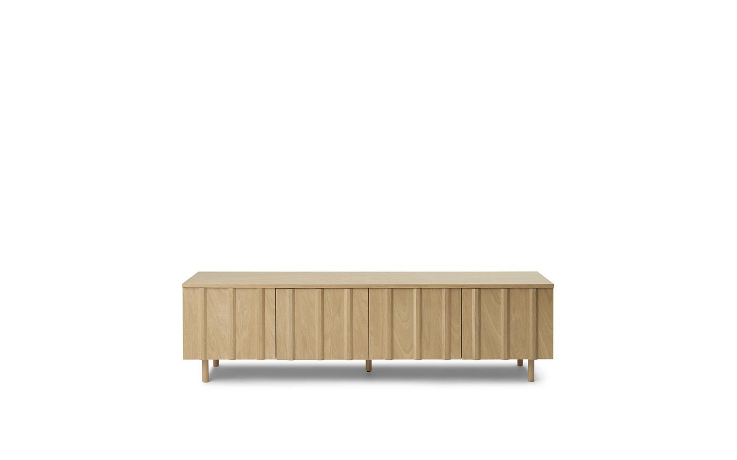 Normann Copenhagen - Aparador - Rib Sideboard Low - Oak