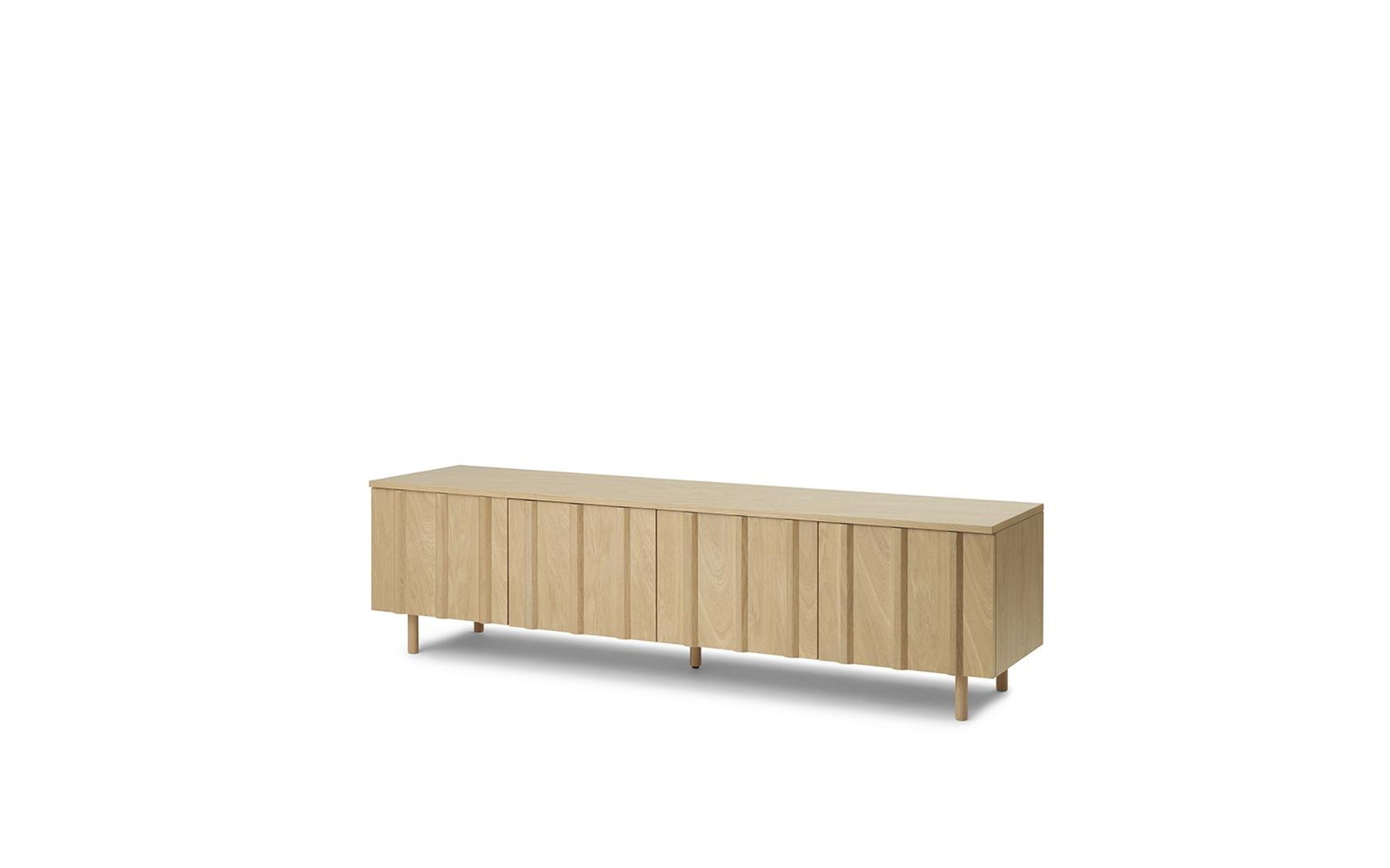 Normann Copenhagen - Aparador - Rib Sideboard Low - Oak