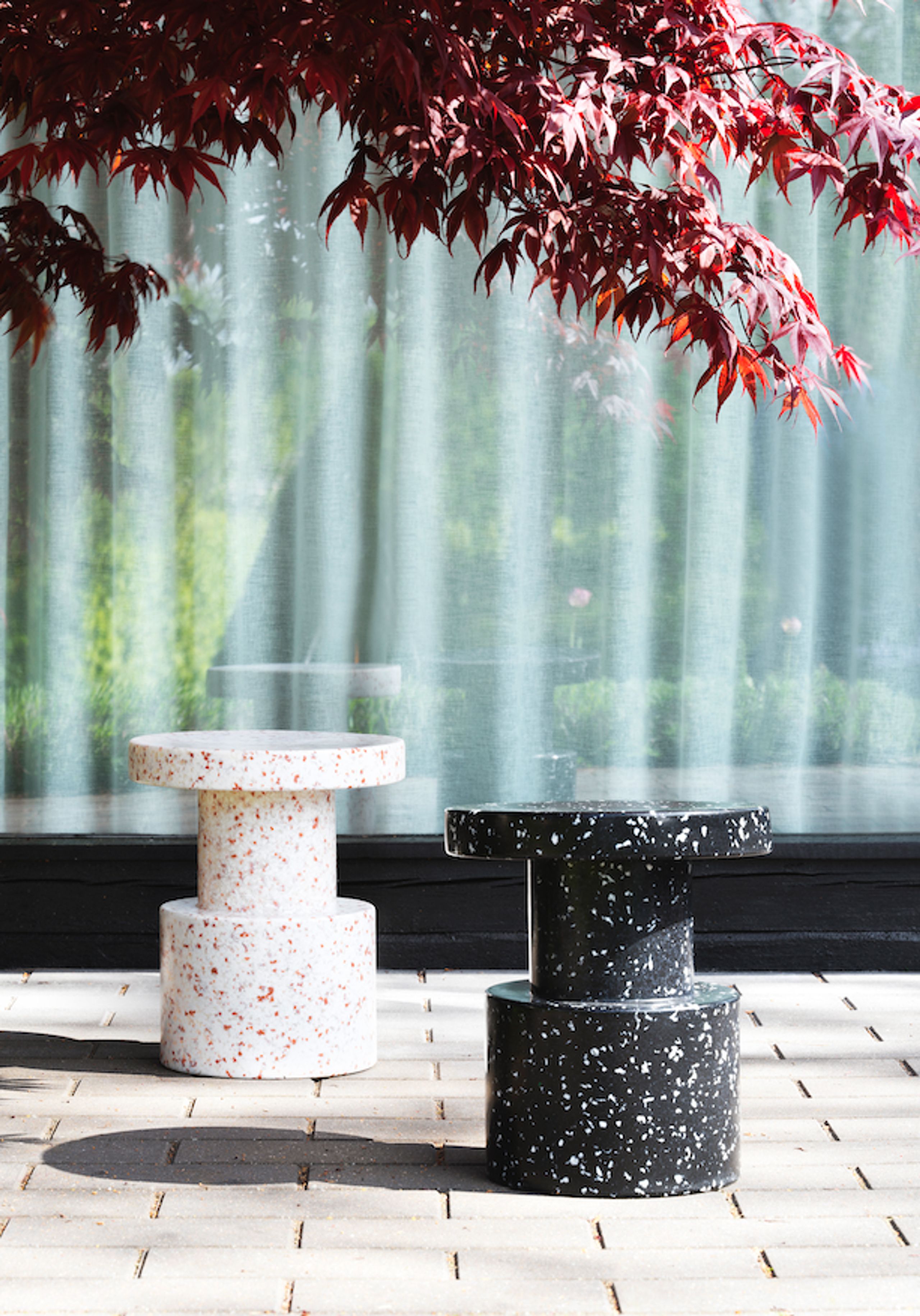 Normann Copenhagen - Stool - BIT skammel - White