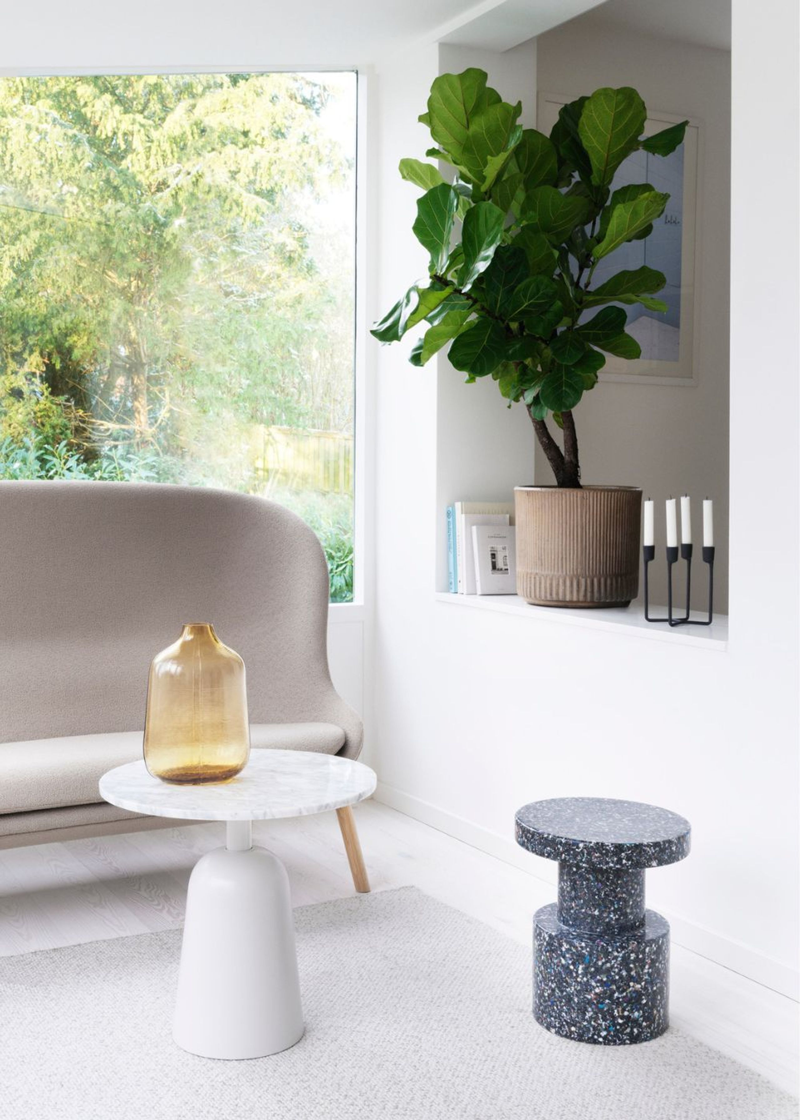 Normann Copenhagen - Skammel - BIT skammel - Sort multi