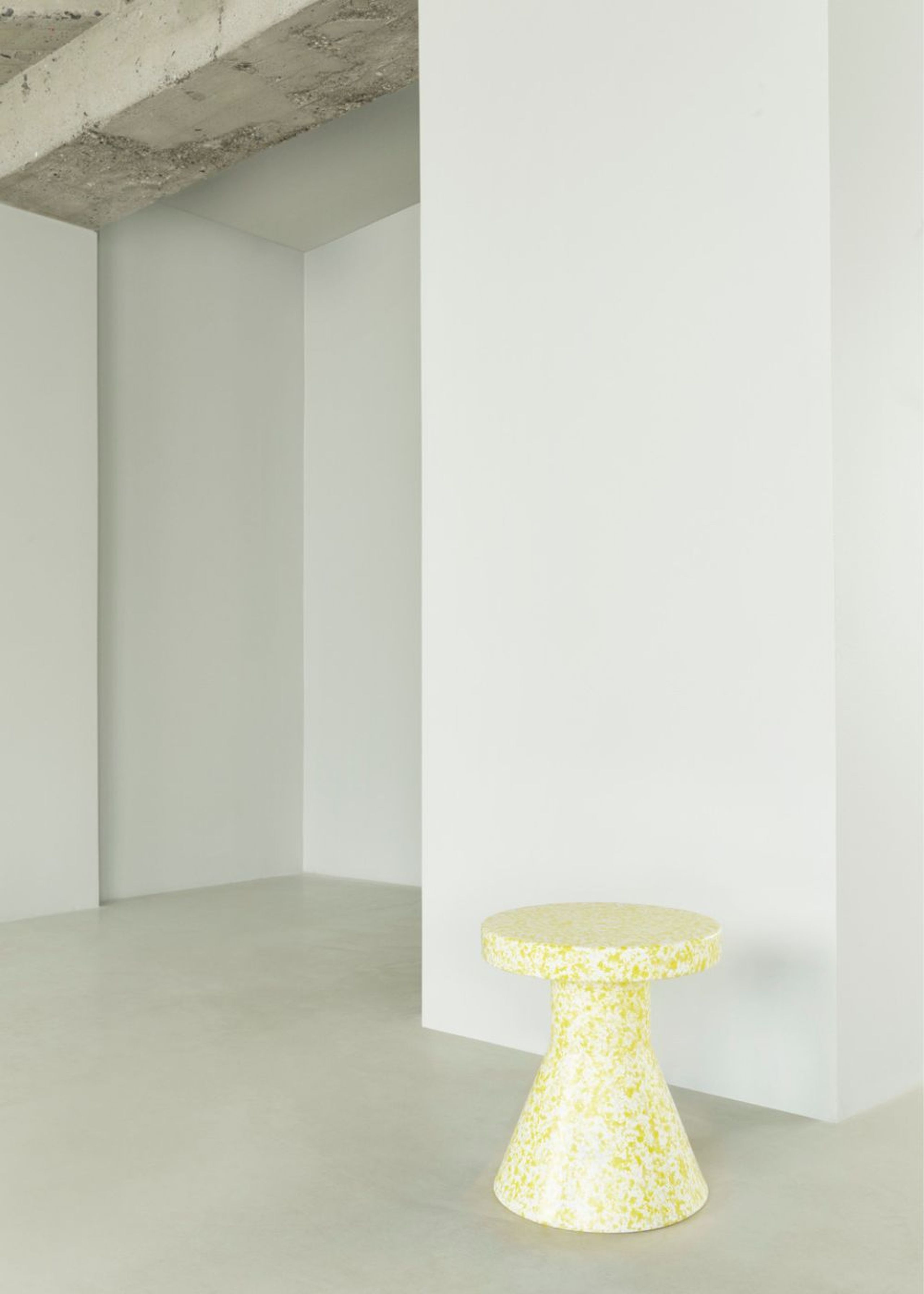 Normann Copenhagen - Stool - Bit Stool Cone - Black/white