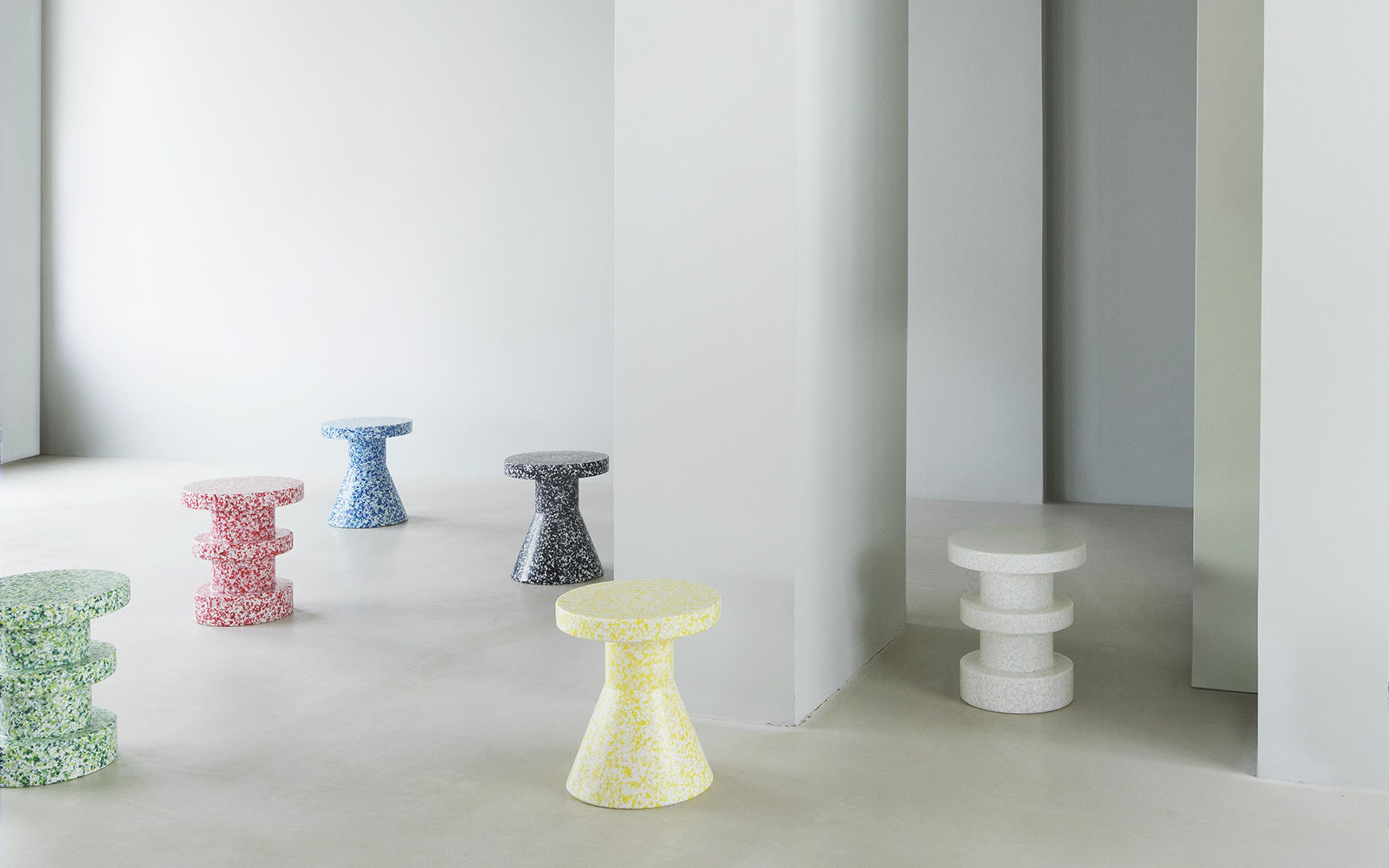 Normann Copenhagen - Skammel - Bit stool stack - Green