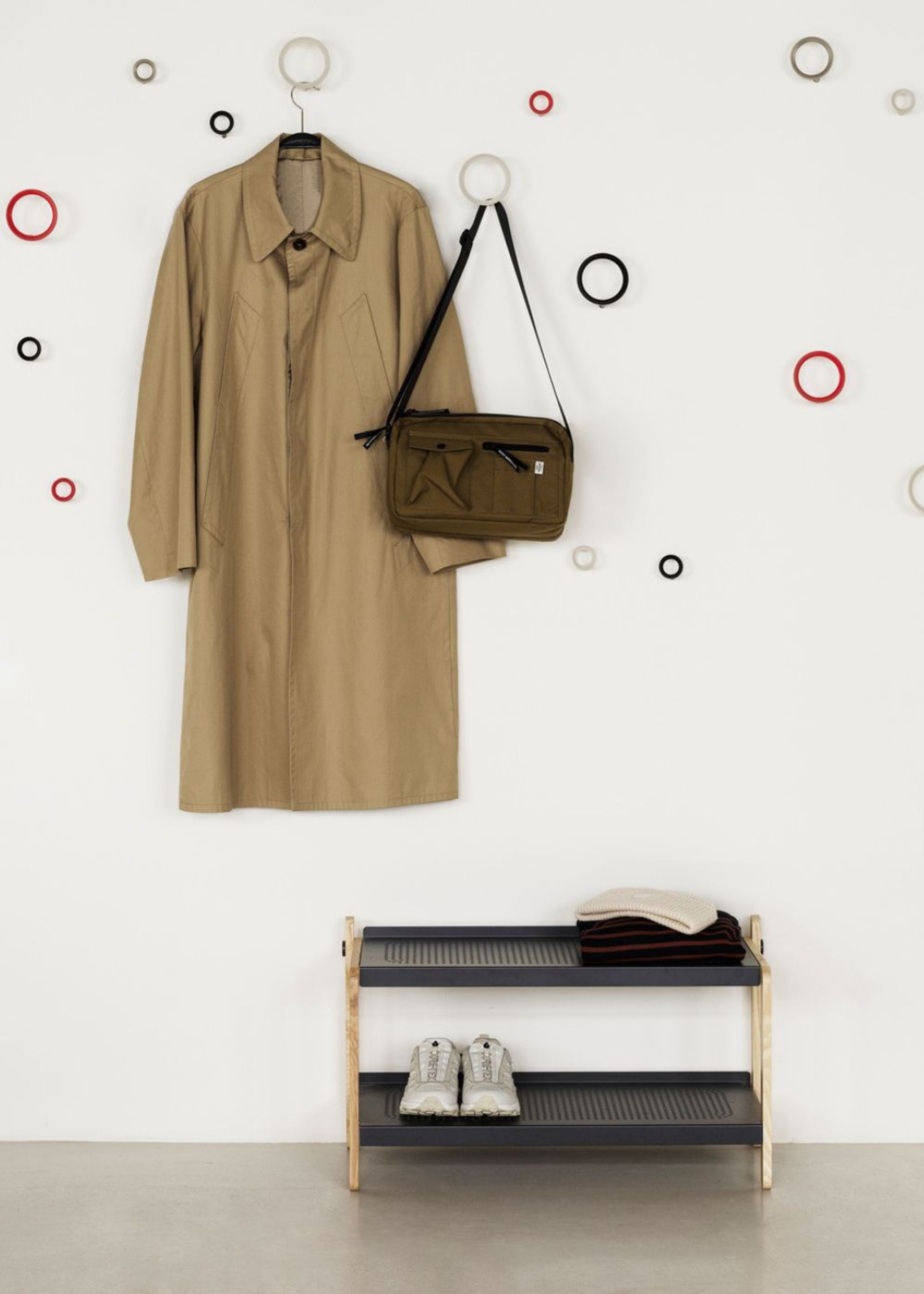 Normann Copenhagen - Portascarpe - Sko Shoe Rack - Dark Grey