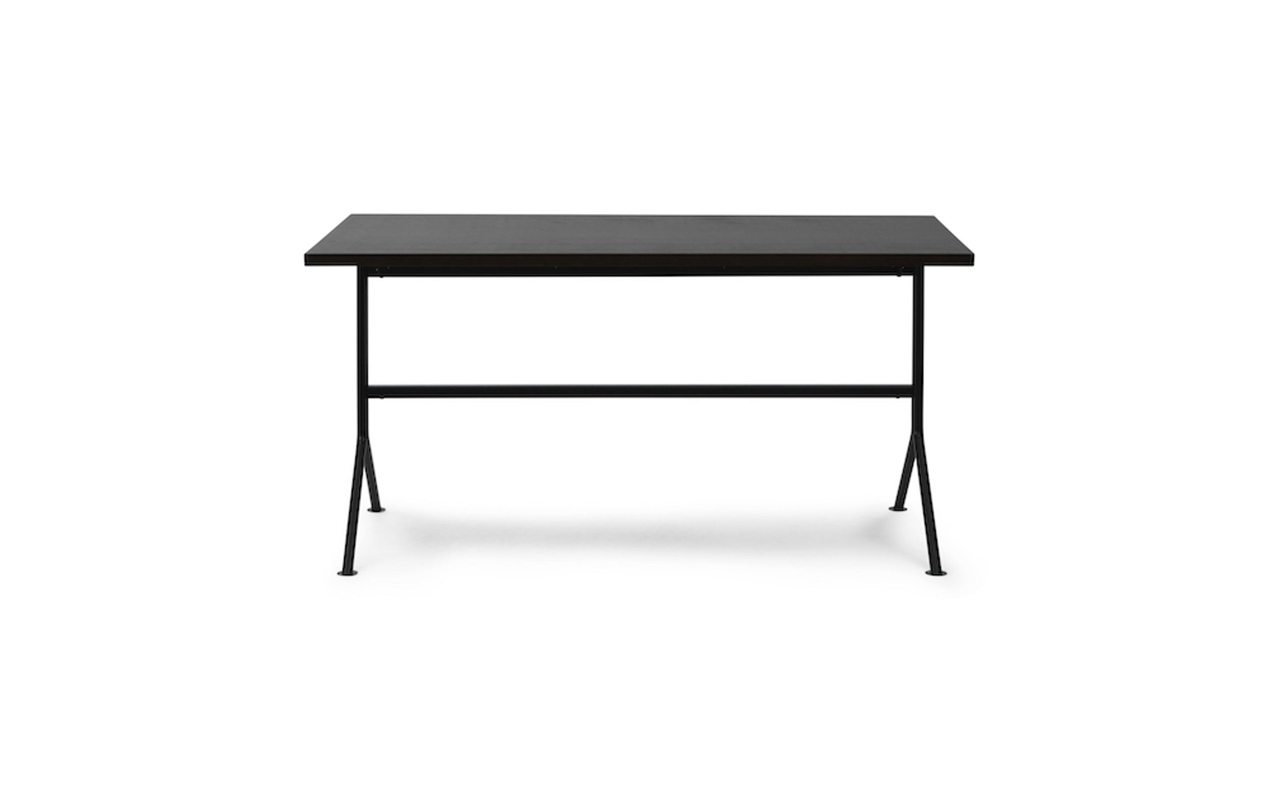Normann Copenhagen - Bureau - Kip Desk - Dark Brown - Black Steel