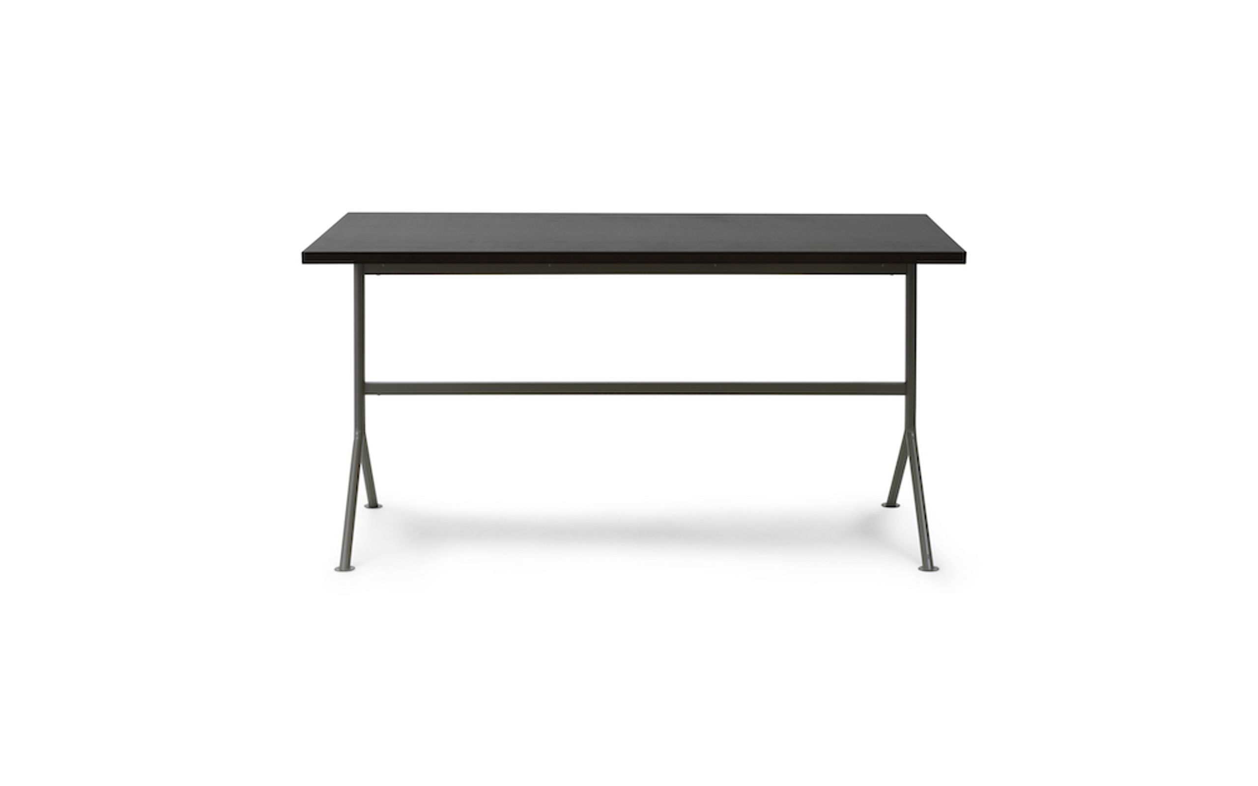 Normann Copenhagen - Schreibtisch - Kip Desk - Dark Brown - Grey Steel