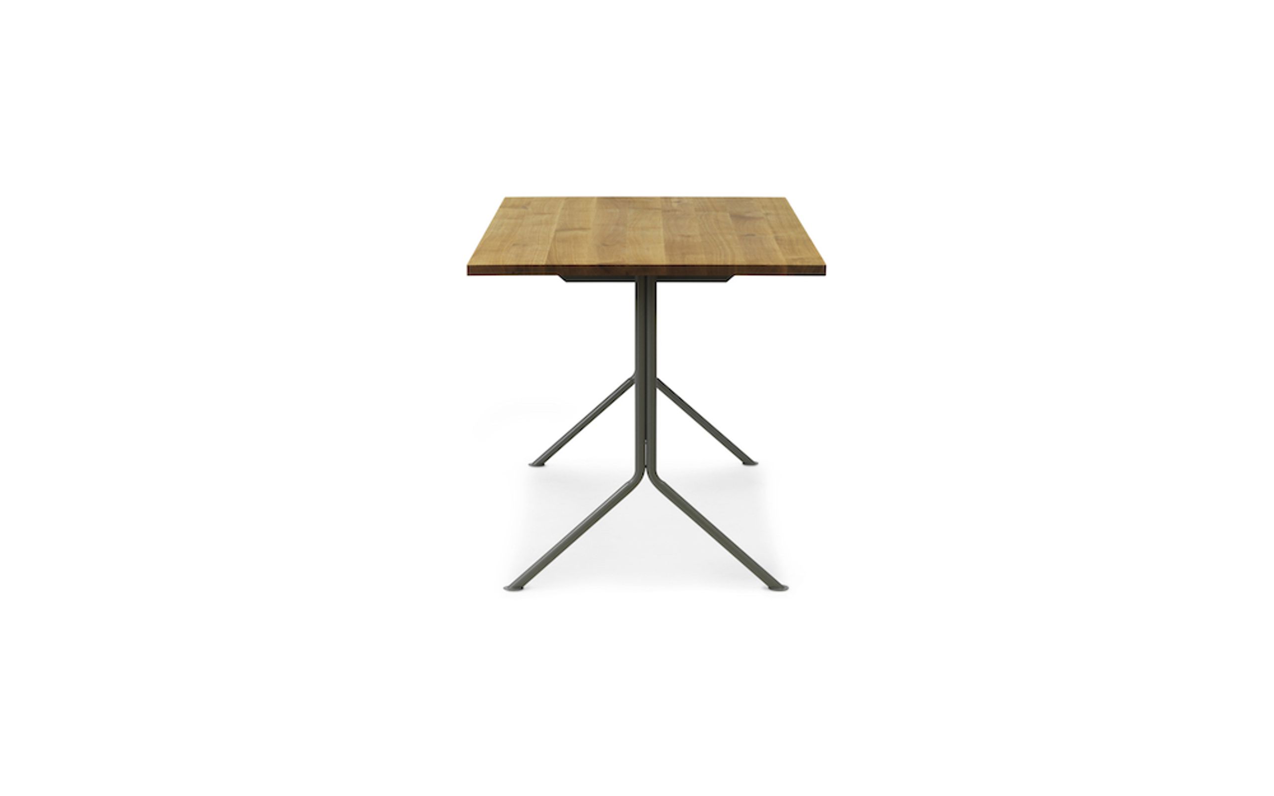 Normann Copenhagen - - Kip Desk - Oak - Grey Steel