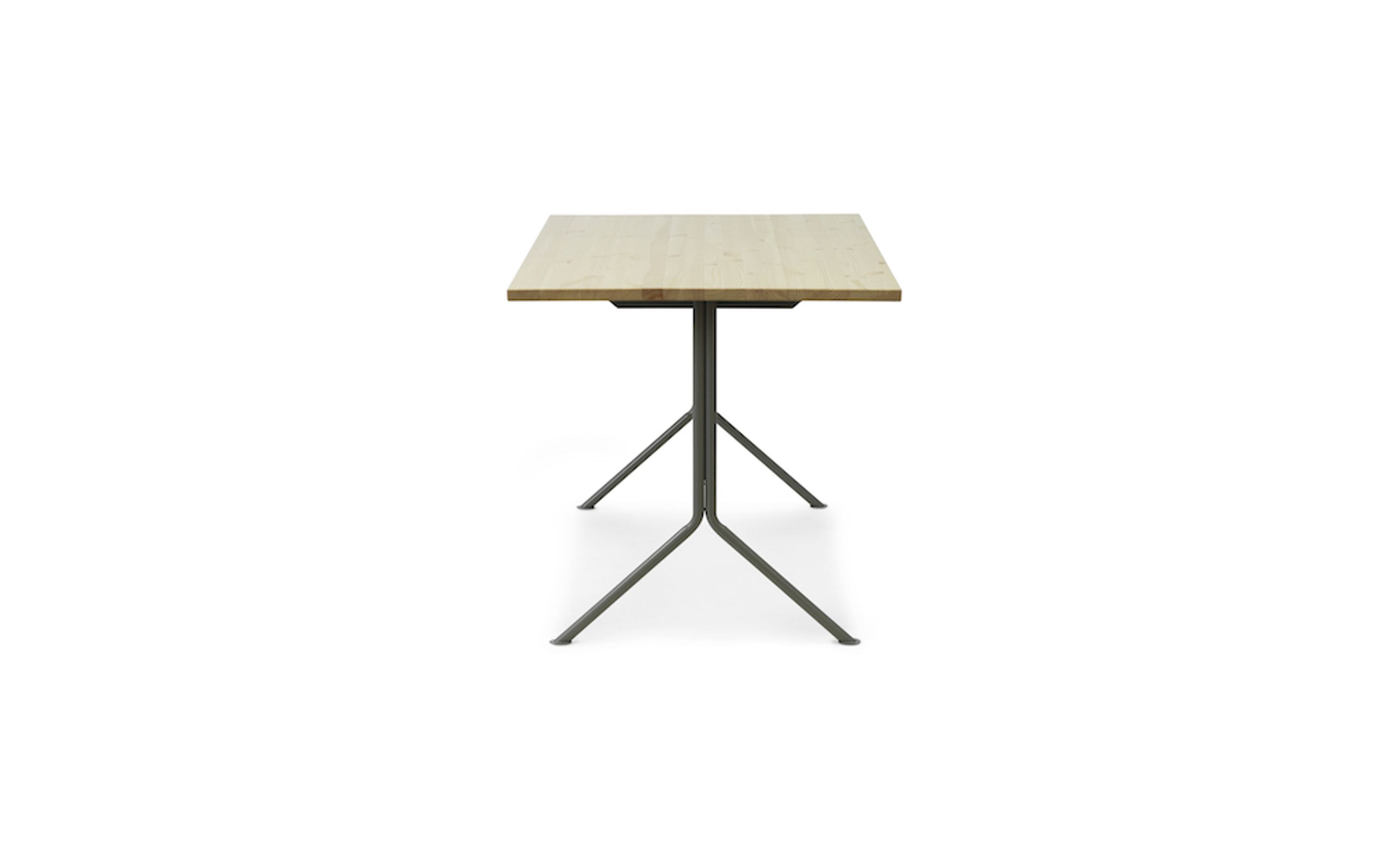 Normann Copenhagen - - Kip Desk - Pine - Grey Steel