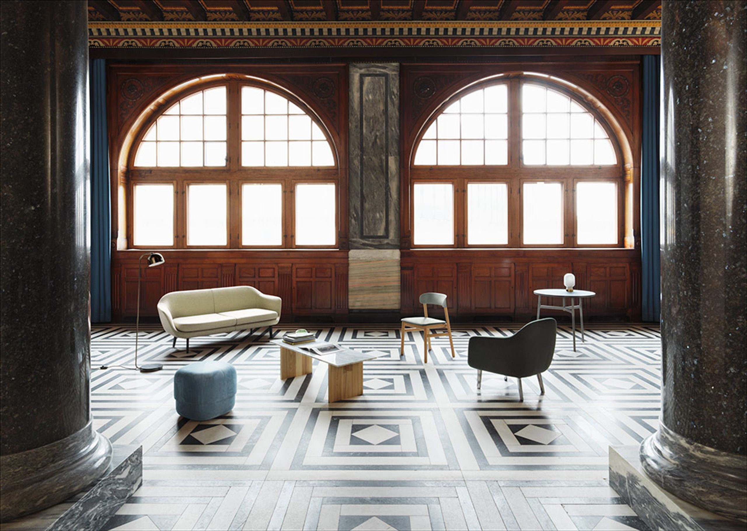 Normann Copenhagen - Sofa - Sum Modular Sofa 150 Corner - Hjørne 150