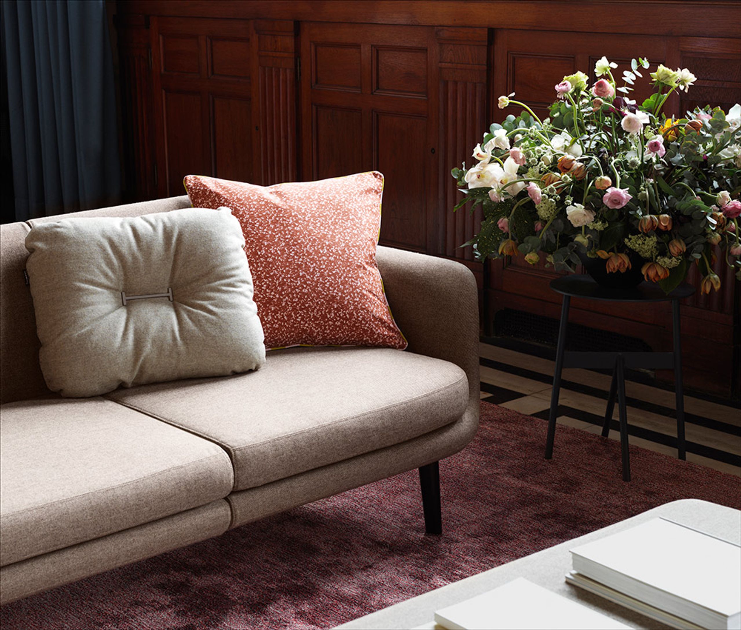 Normann Copenhagen - Sofa - Sum Modular Sofa 710 Pouf Large - Puf Stor 710