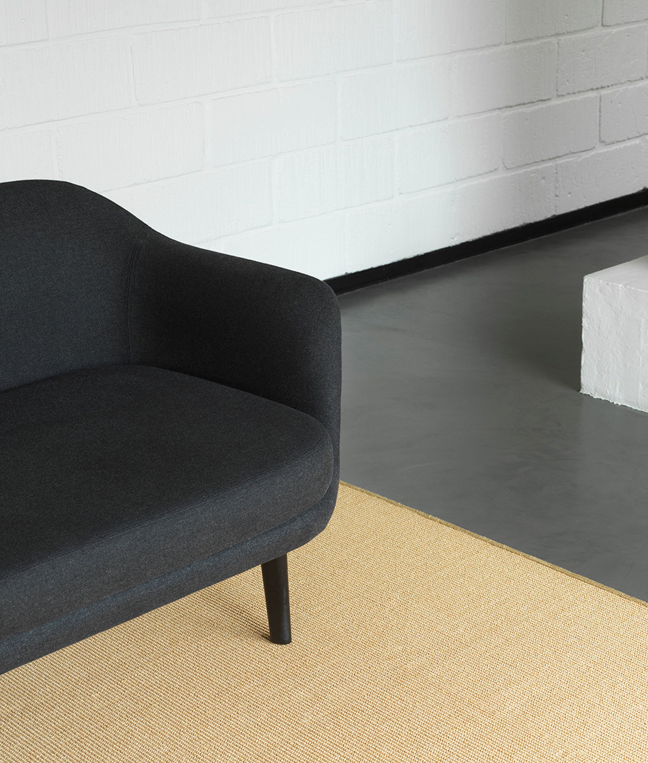 Normann Copenhagen - Sofa - Sum Modular Sofa 710 Pouf Large - Puf Stor 710