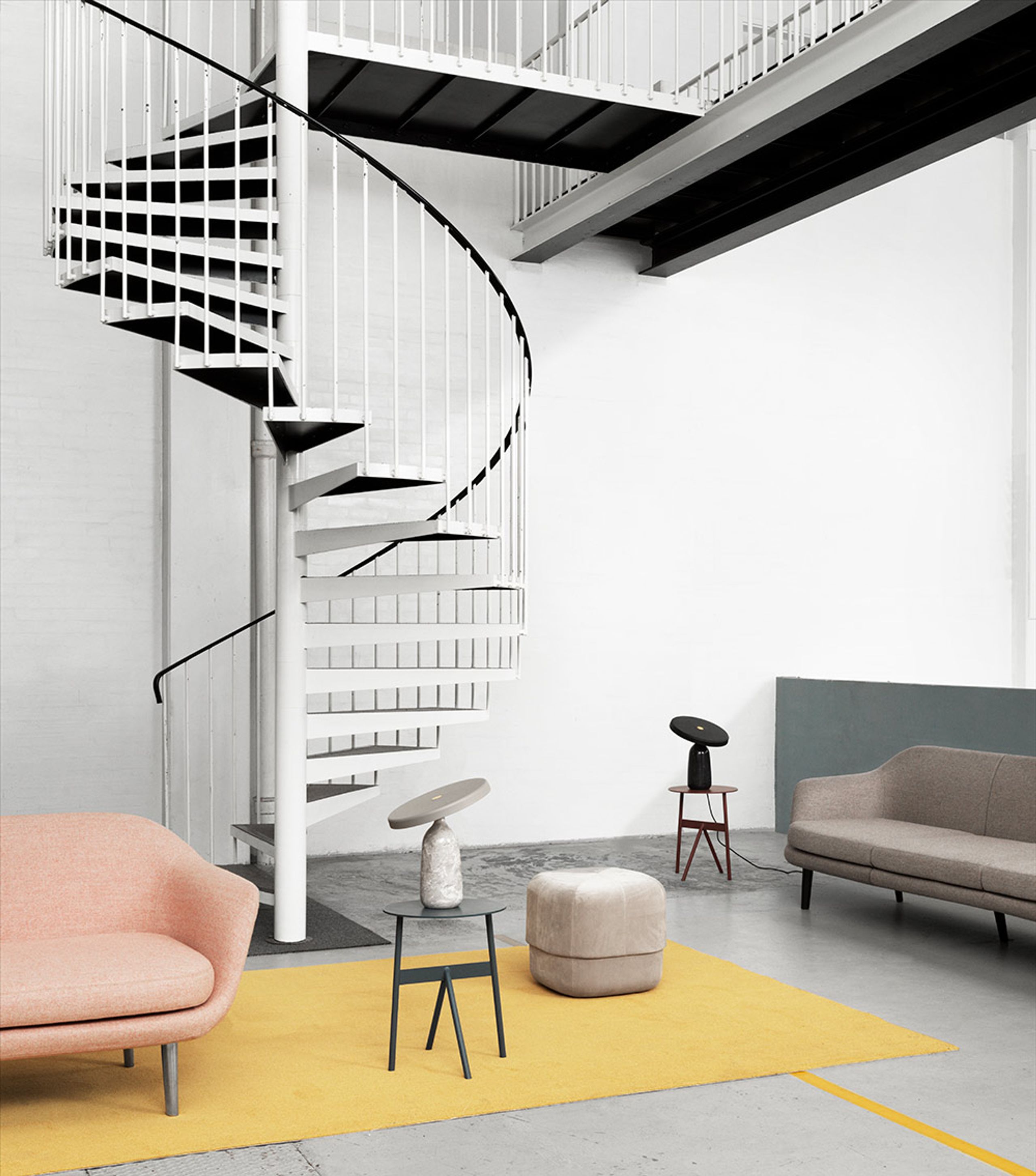 Normann Copenhagen - Couch - Sum Modular Sofa 700 Pouf Small - Pouf Small 700