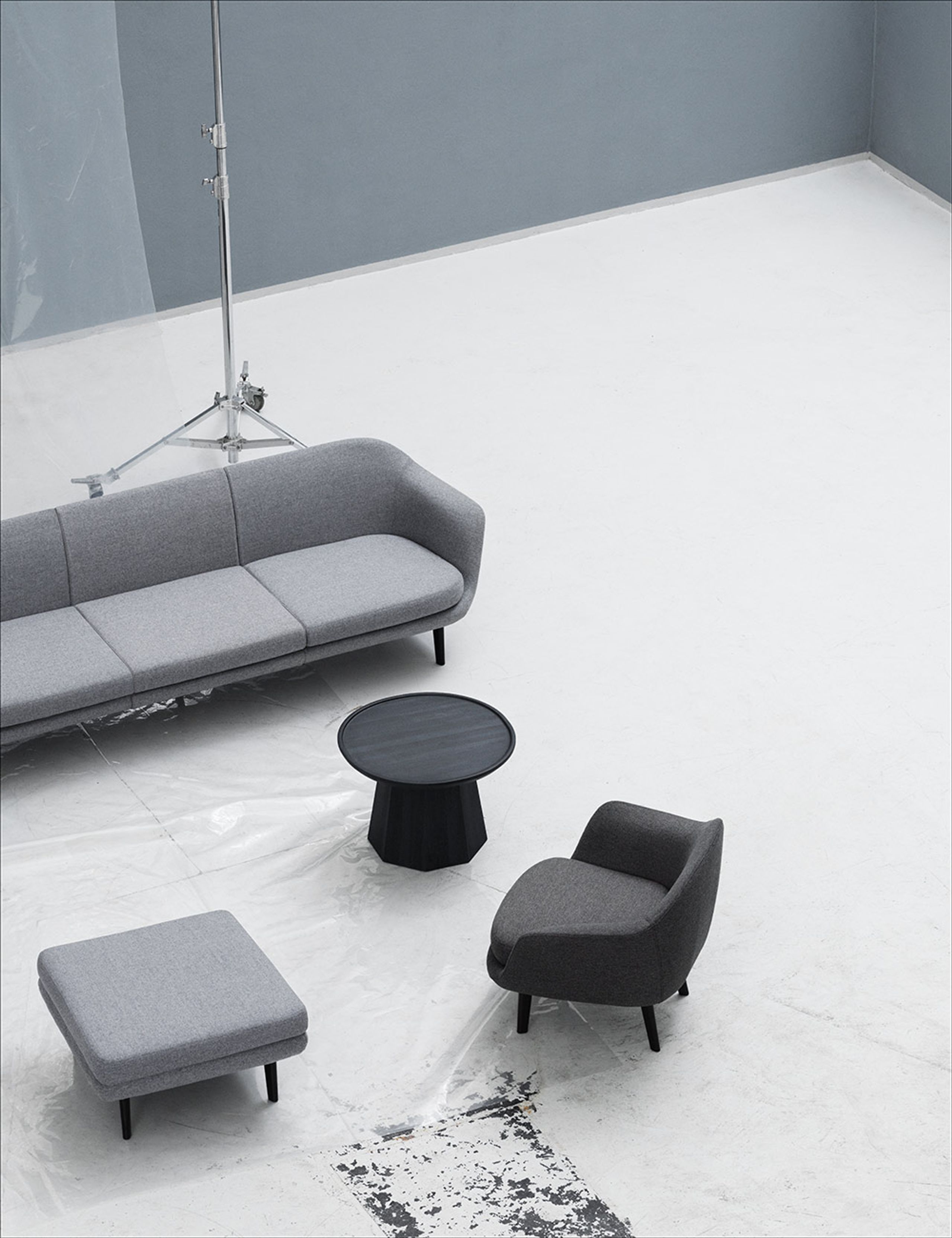 Normann Copenhagen - Couch - Sum Modular Sofa 700 Pouf Small - Pouf Small 700