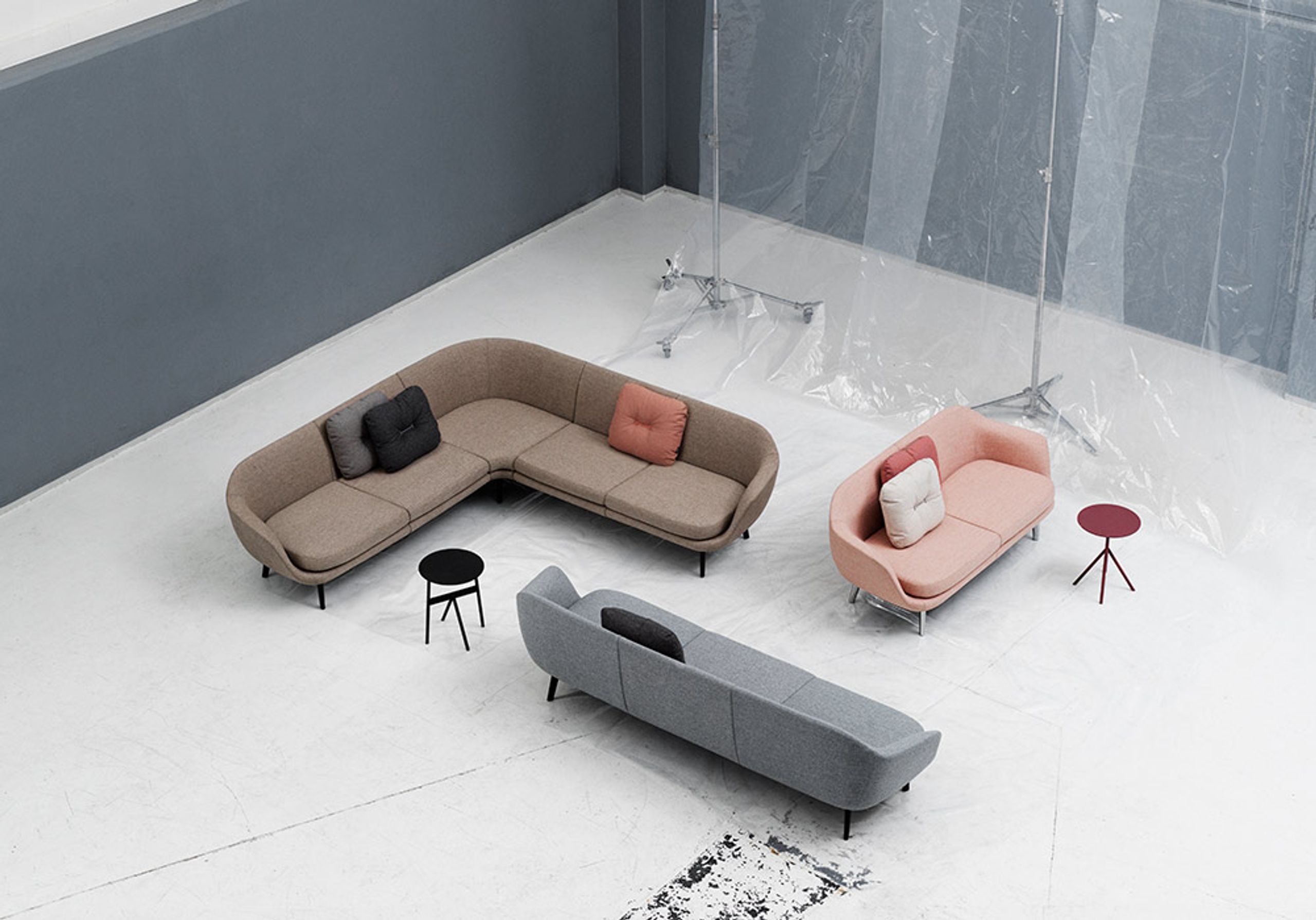 Normann Copenhagen - Couch - Sum Modular Sofa 700 Pouf Small - Pouf Small 700