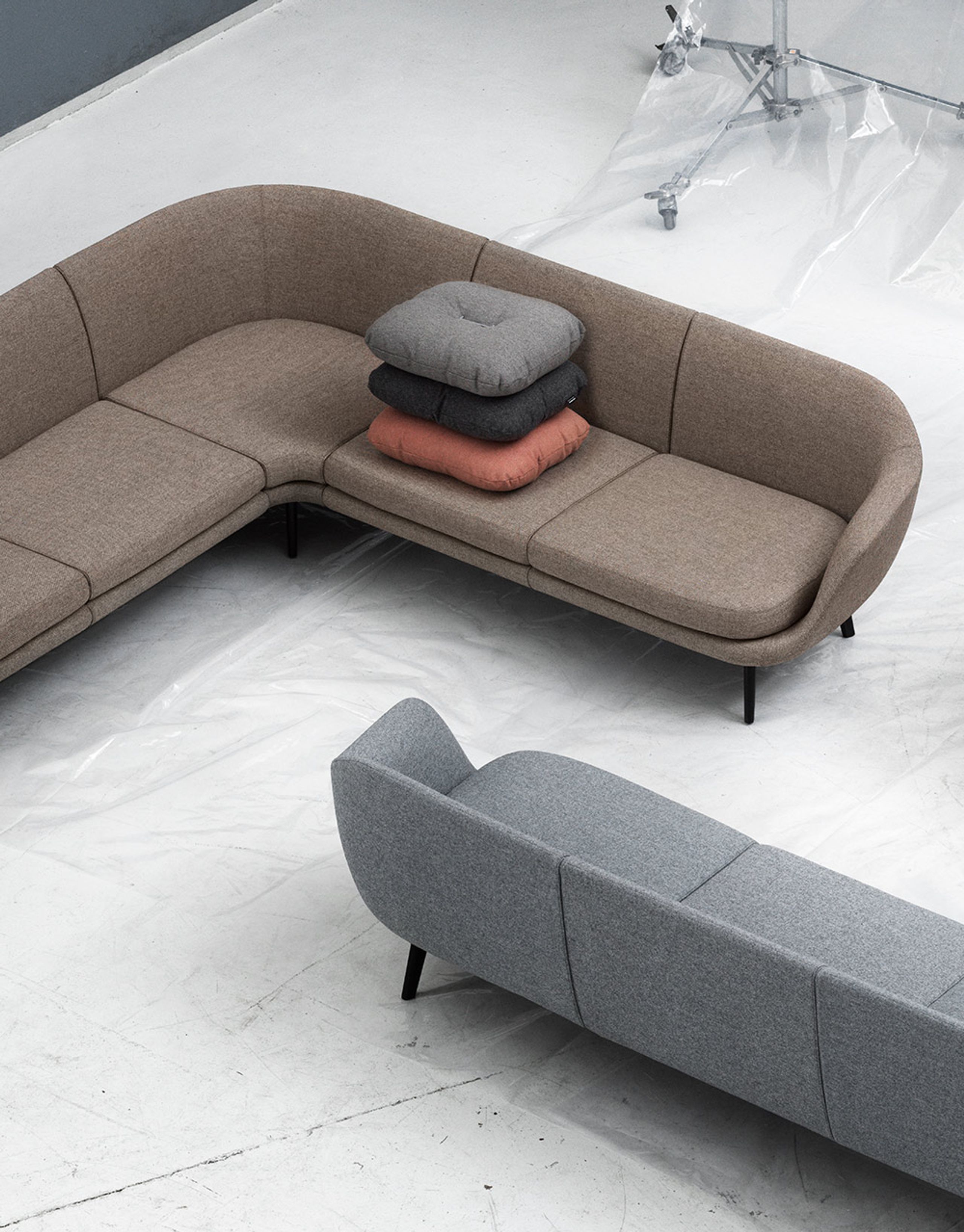 Normann Copenhagen - Couch - Sum Modular Sofa 700 Pouf Small - Pouf Small 700