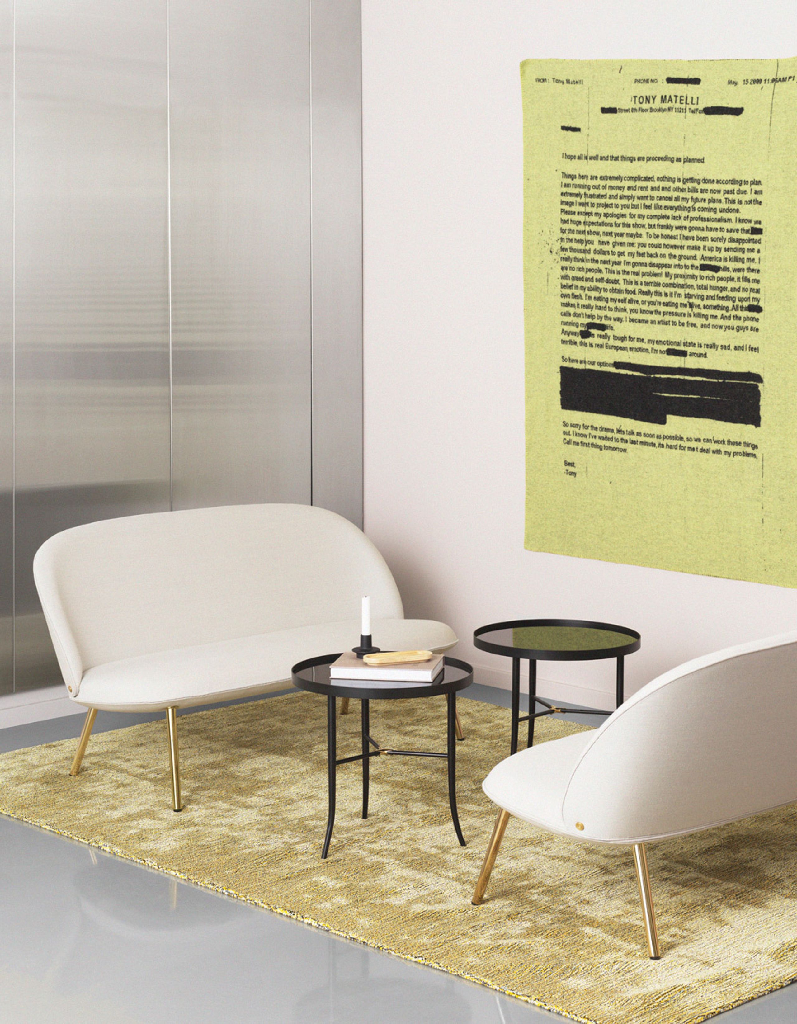 Normann Copenhagen - Coffee Table - Lug Table - Small - Black