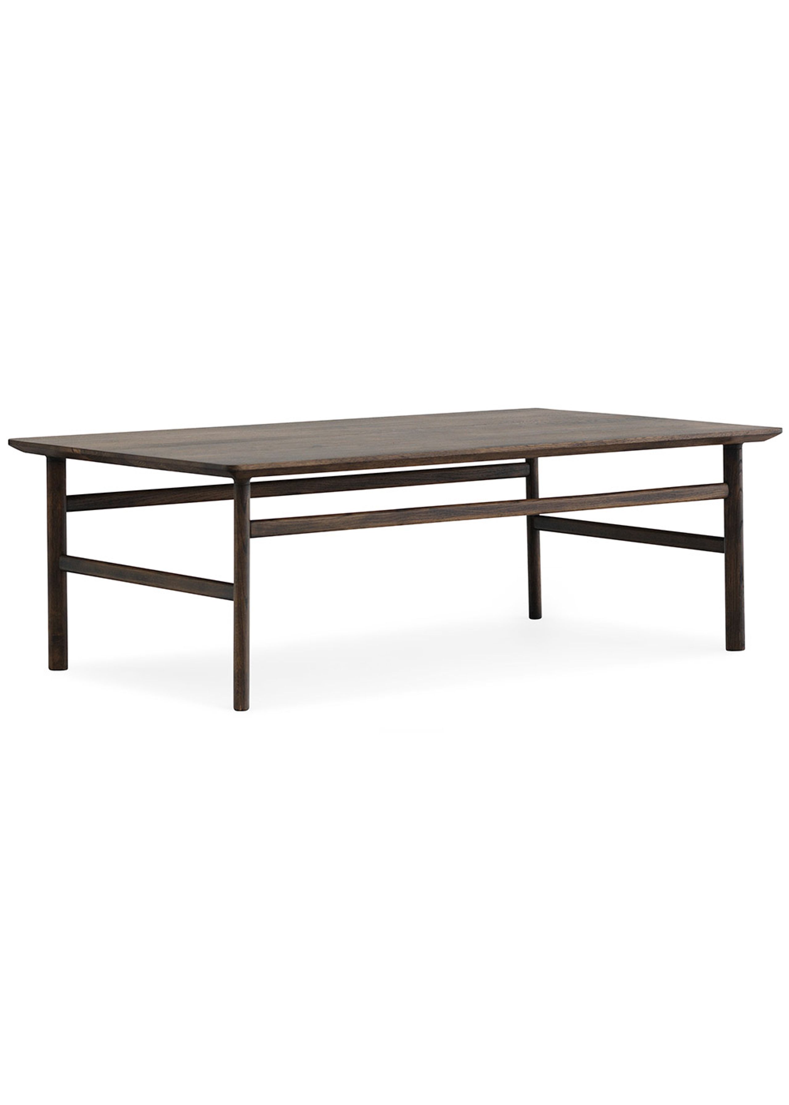 Normann Copenhagen - - Grow sofabord - Smoked Oak - 120x70