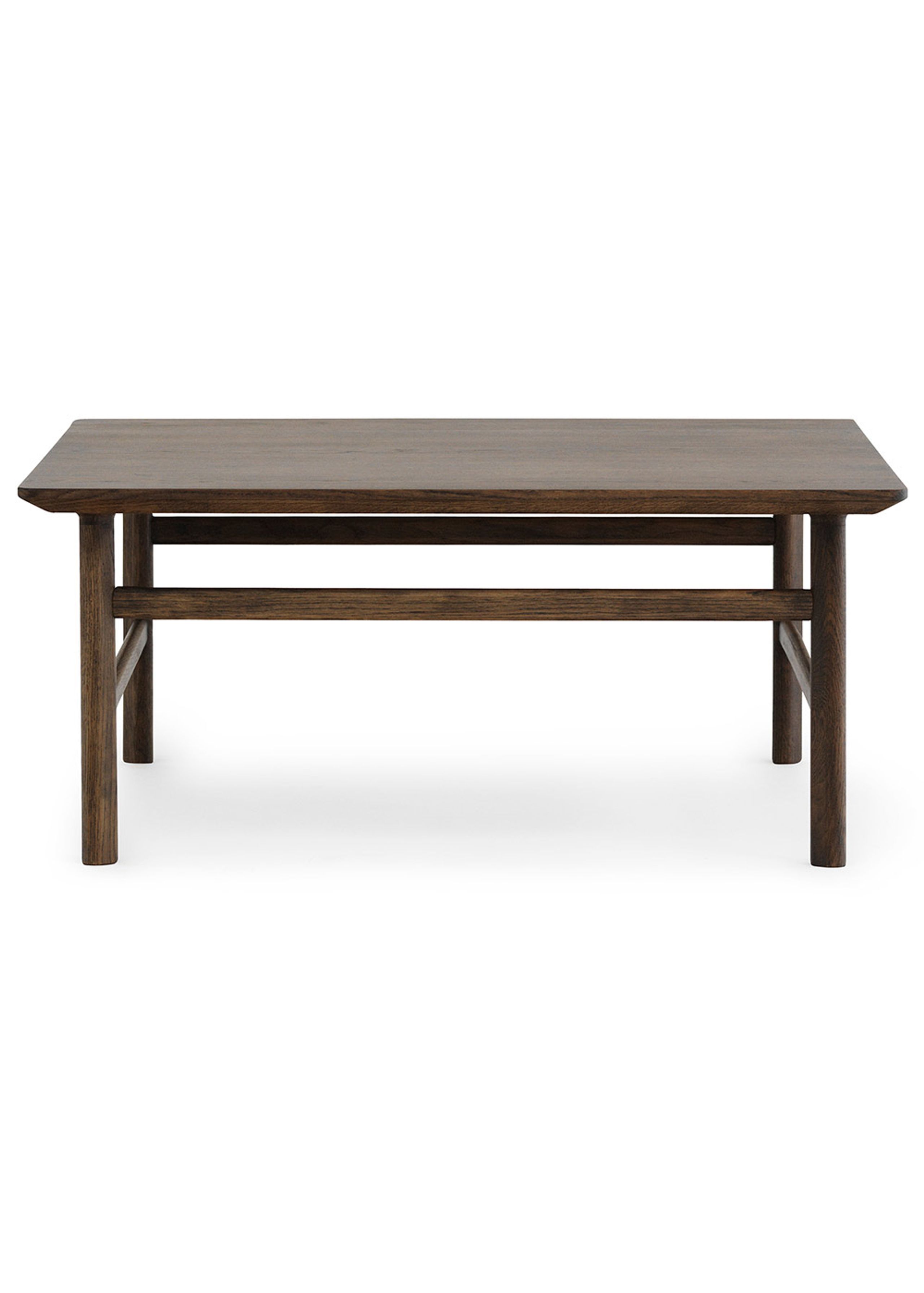 Normann Copenhagen - Sofabord - Grow sofabord - Røget Eg - 80x80