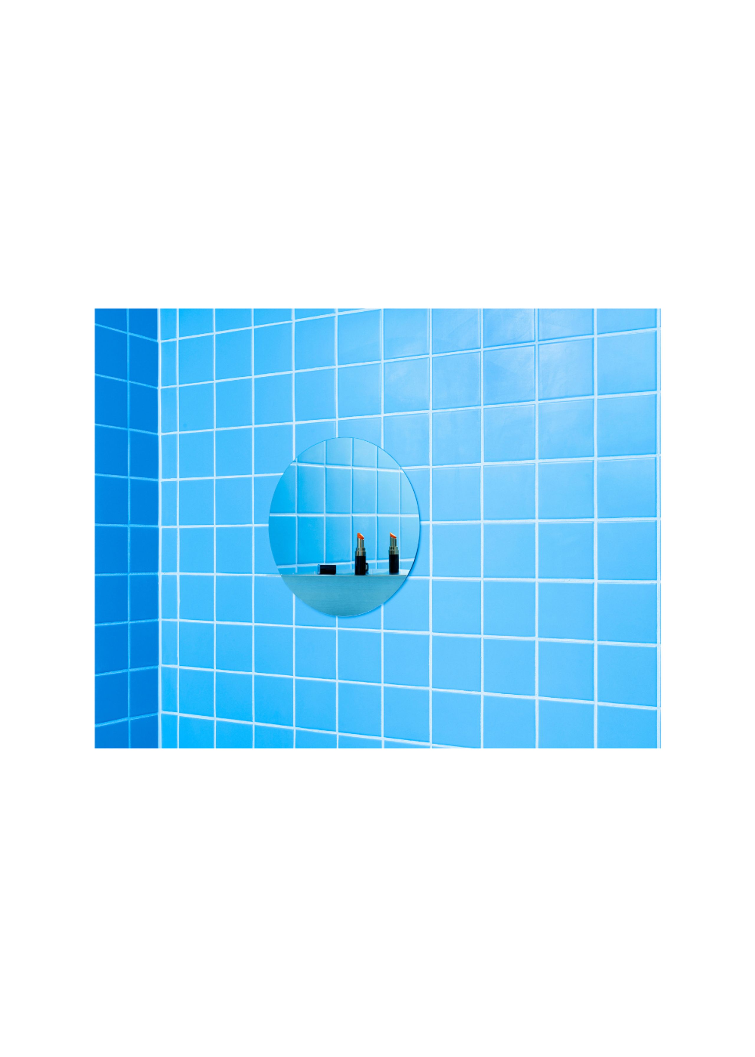 Normann Copenhagen - Spejl - Horizon Mirror - Stainless Steel Round