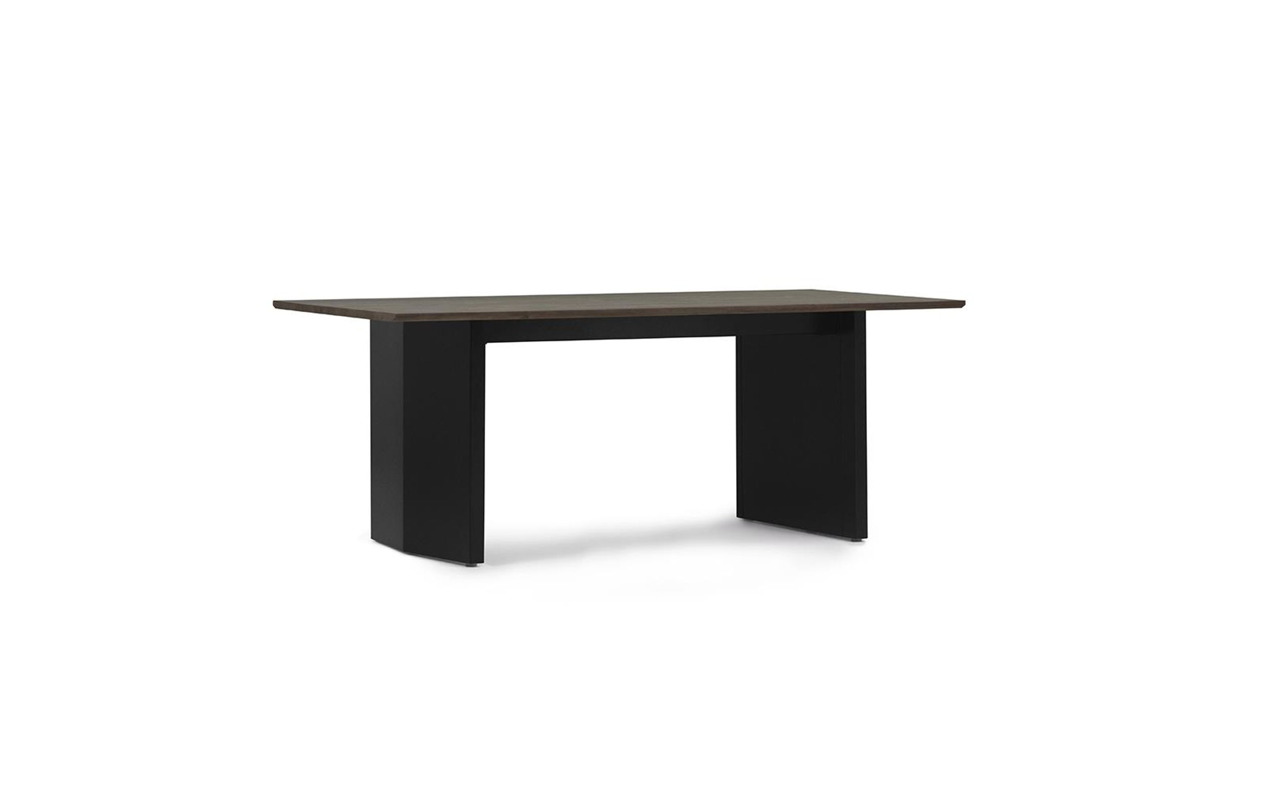 Normann Copenhagen - Dining Table - Panel Table 90 X 200 Cm - Black/Dark Brown