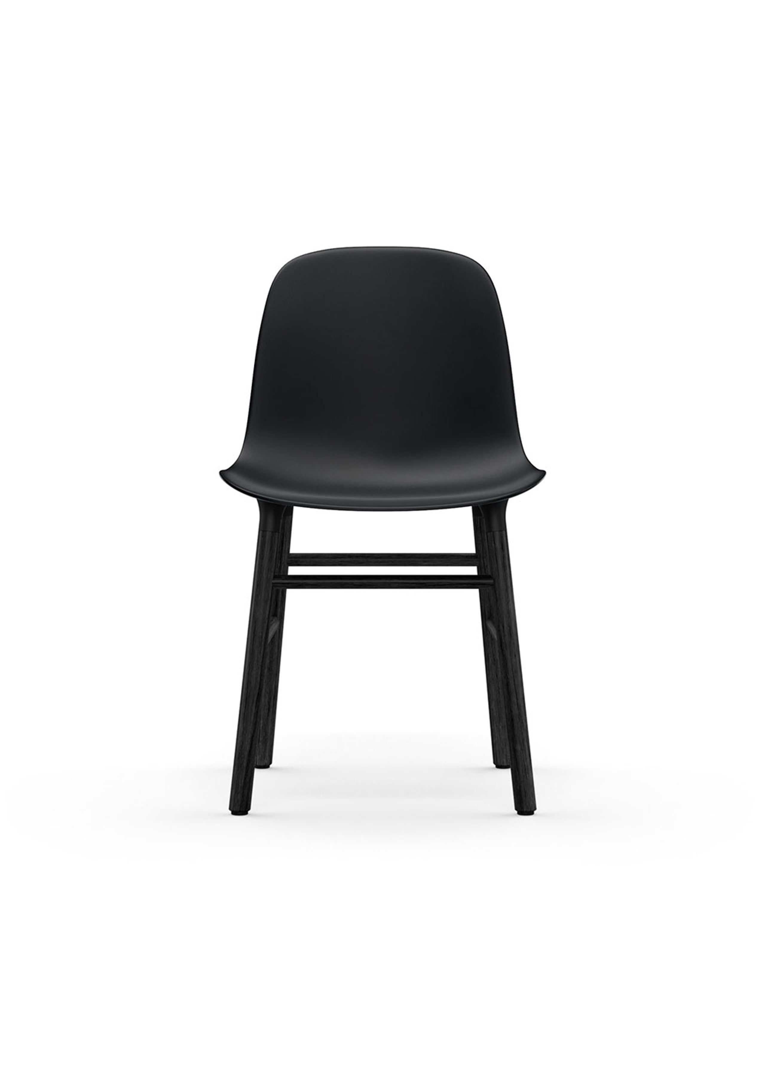 Normann Copenhagen - Cadeira de jantar - Form Chair - Black/Black