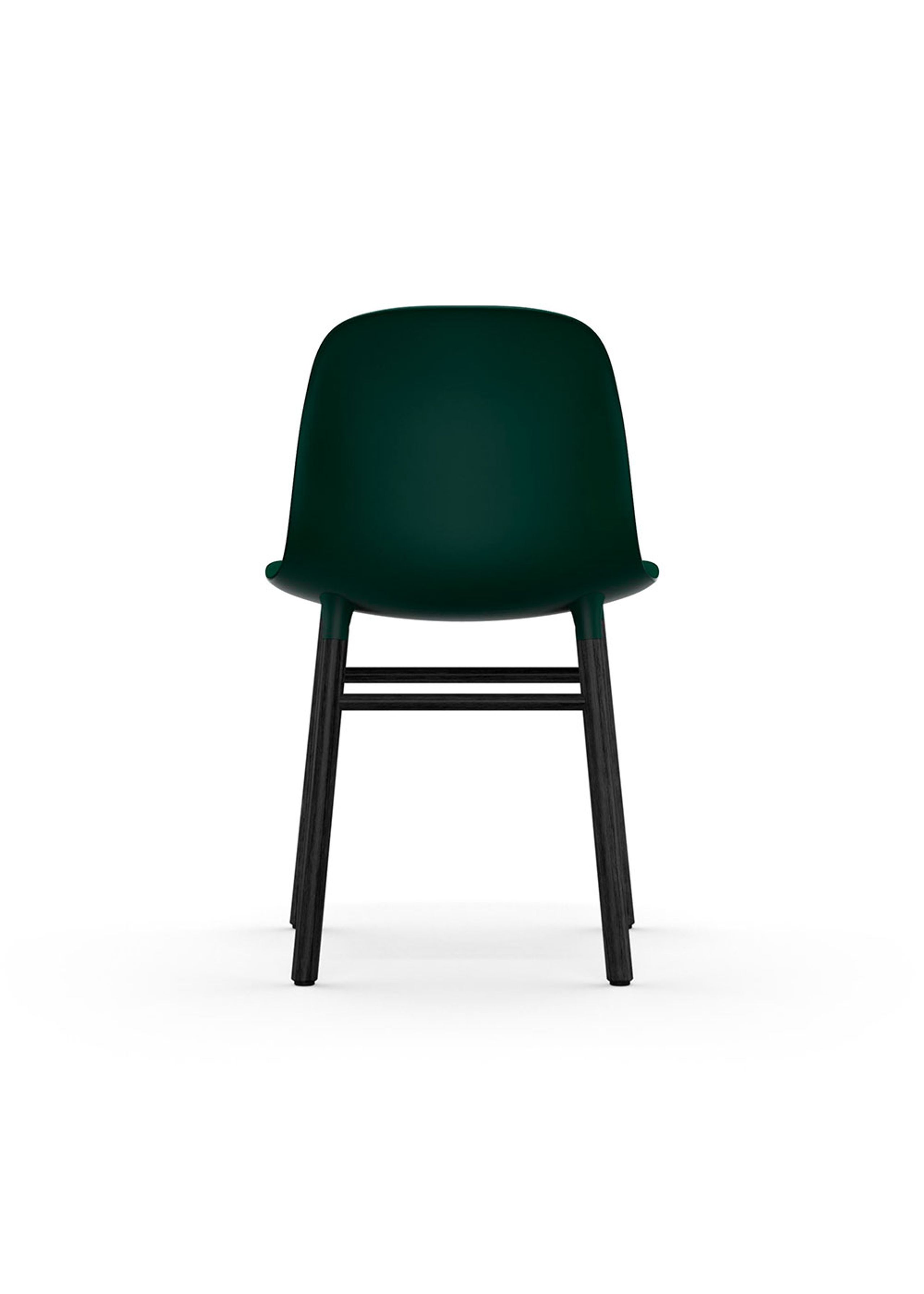 Normann Copenhagen - Dining chair - Form Chair Wood - Green/Black