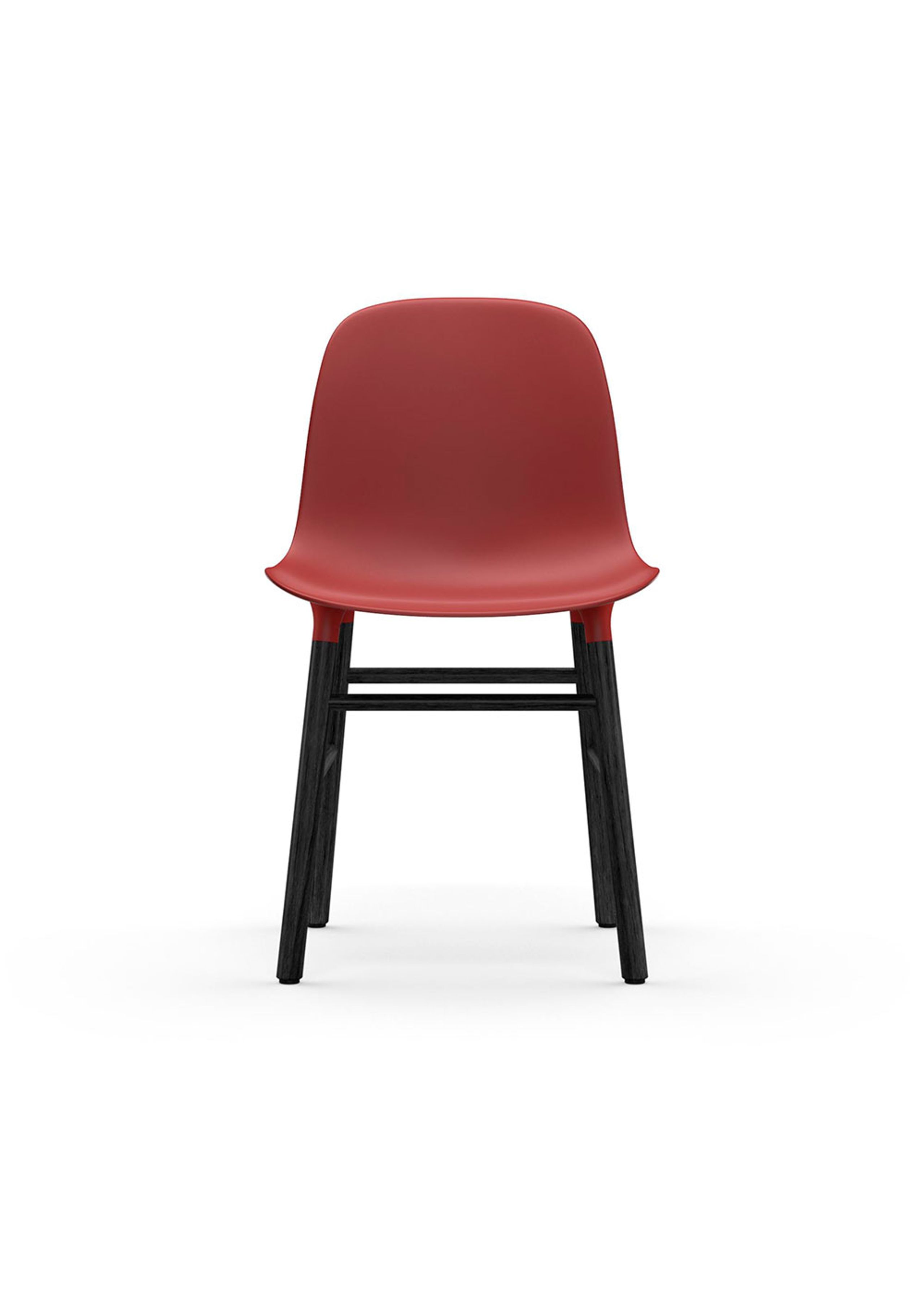 Normann Copenhagen - Silla de comedor - Form Chair - Red/Black