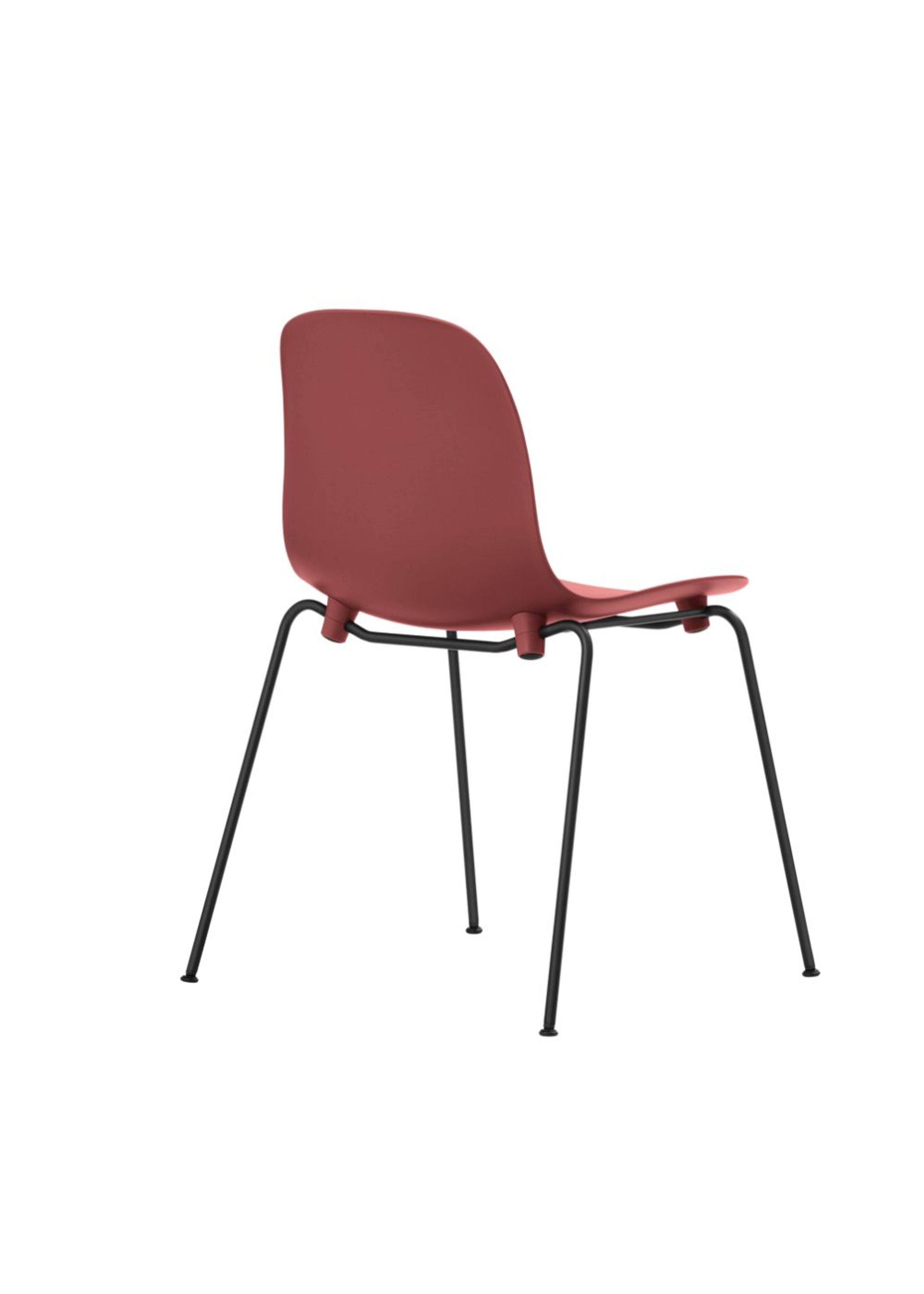 Normann Copenhagen - Dining chair - Form Chair Stacking Steel - Red
