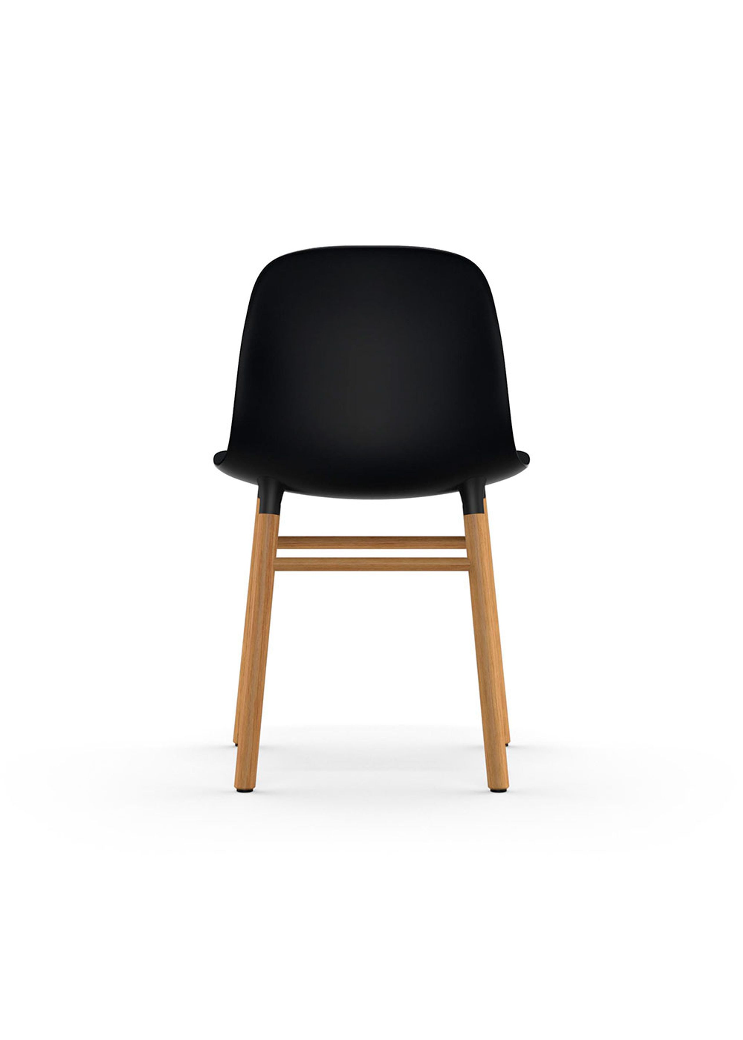 Normann Copenhagen - Chaise à manger - Form Chair Wood - Black/Oak