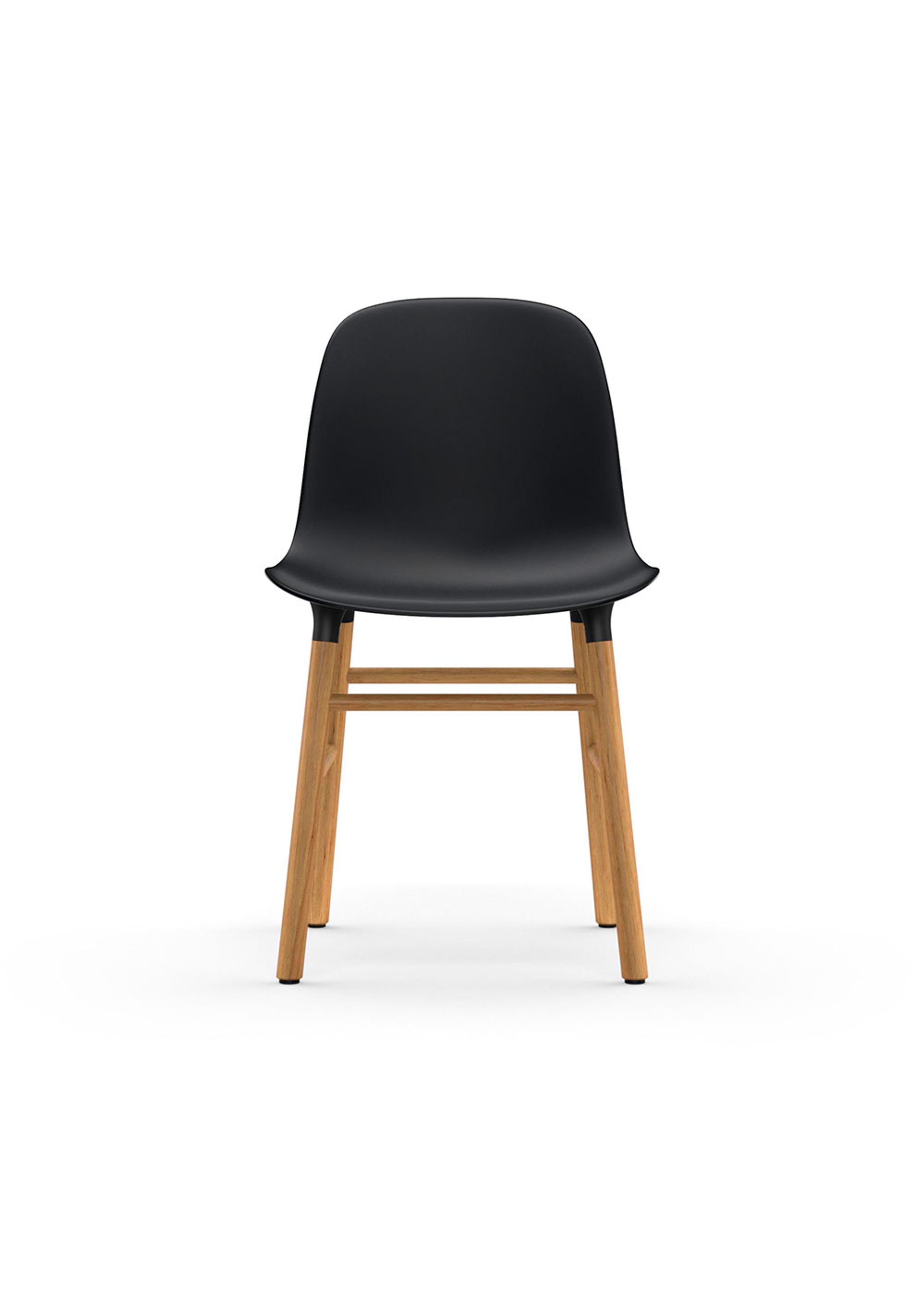Normann Copenhagen - Chaise à manger - Form Chair Wood - Black/Oak