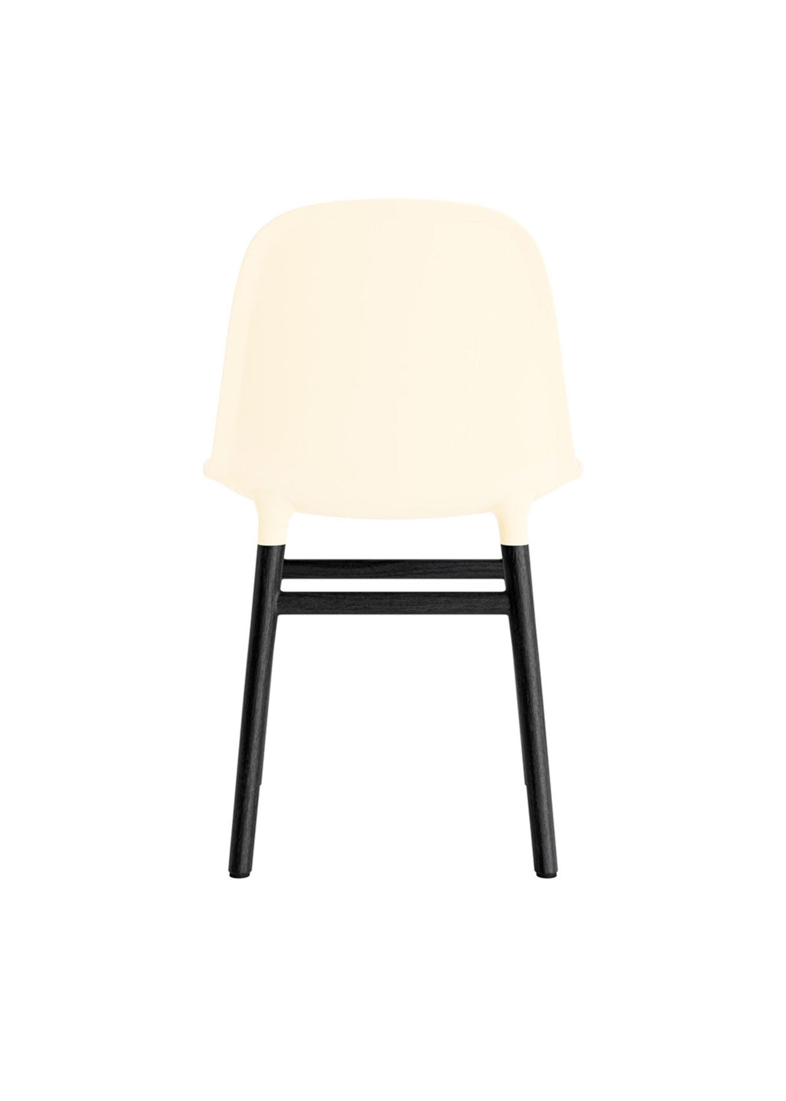 Normann Copenhagen - Krzesło do jadalni - Form Chair Wood - Cream/Black